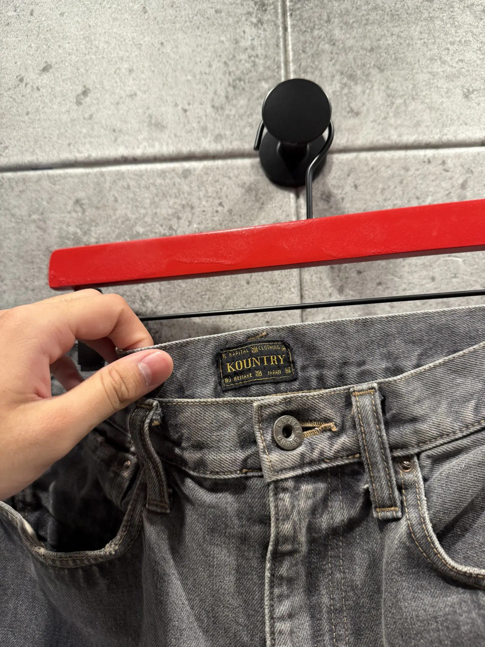 Kapital Kapital bone denim shorts Size US 34 / EU 50 - 3 Thumbnail