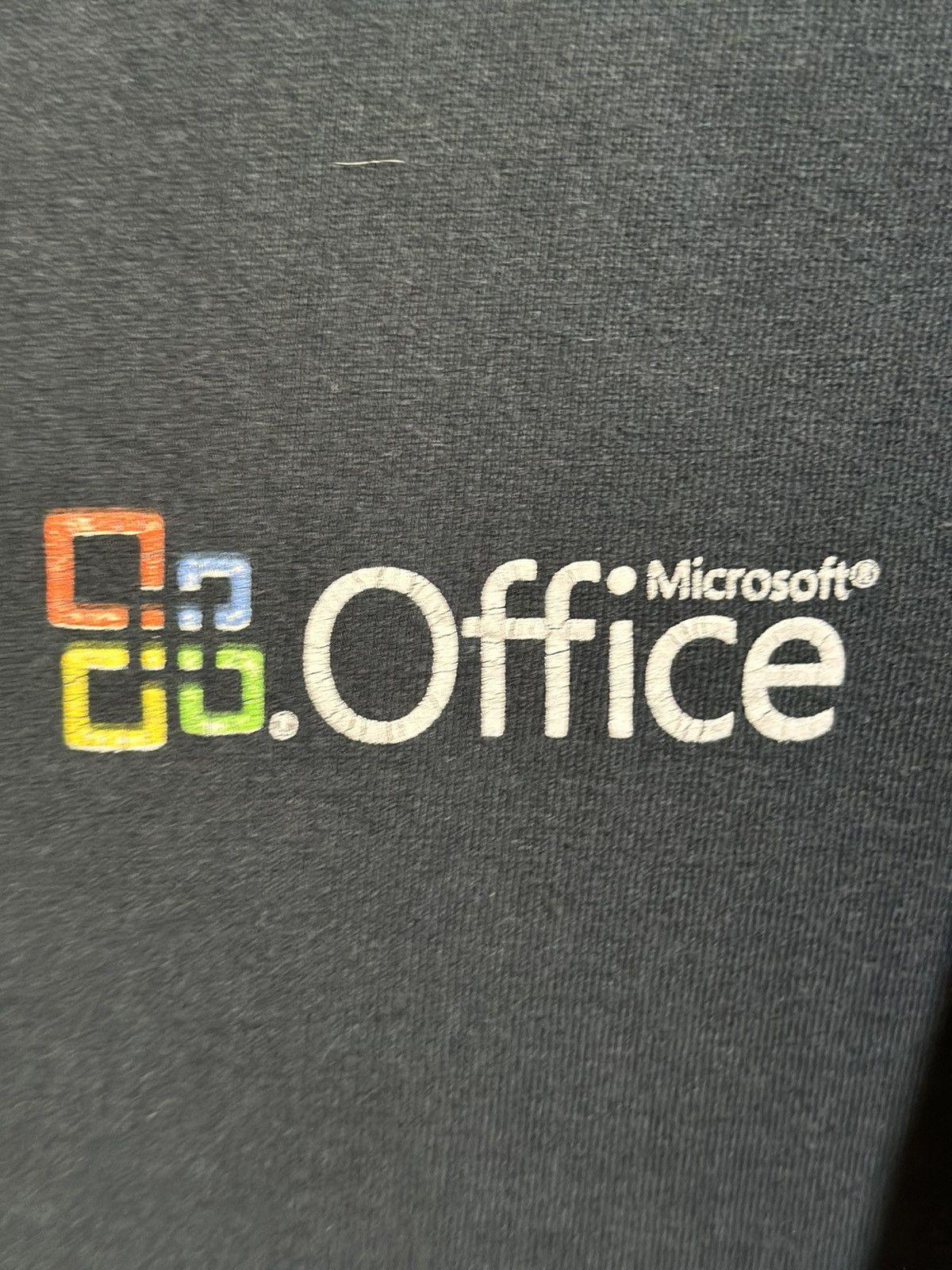 Microsoft Thrashed Vintage Microsoft Office Faded Tee Size US XL / EU 56 / 4 - 2 Thumbnail