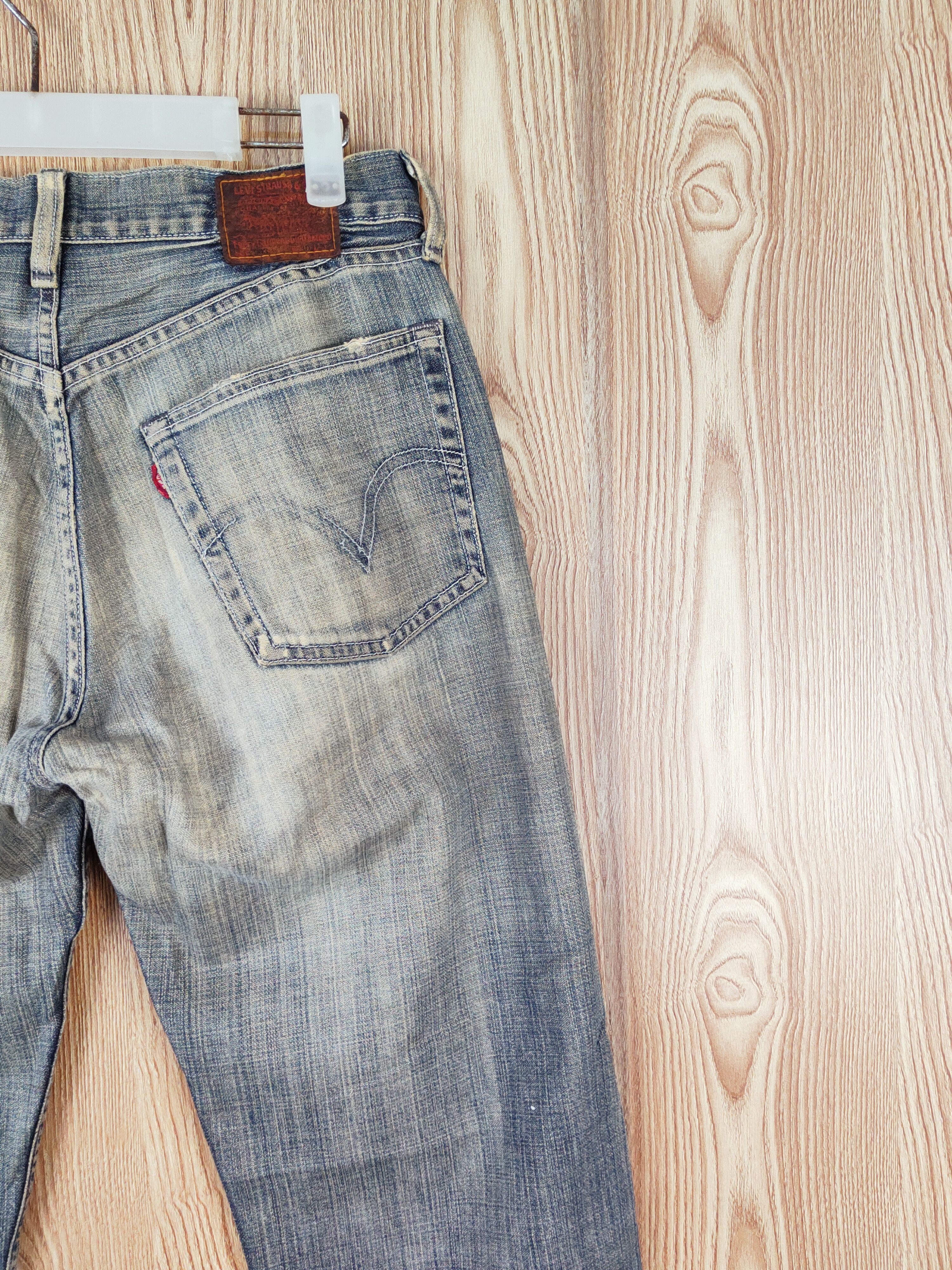 Japanese Brand 503 Levi's Dark Blue Faded Distressed Ripped Jeans #W511 Size US 30 / EU 46 - 11 Thumbnail