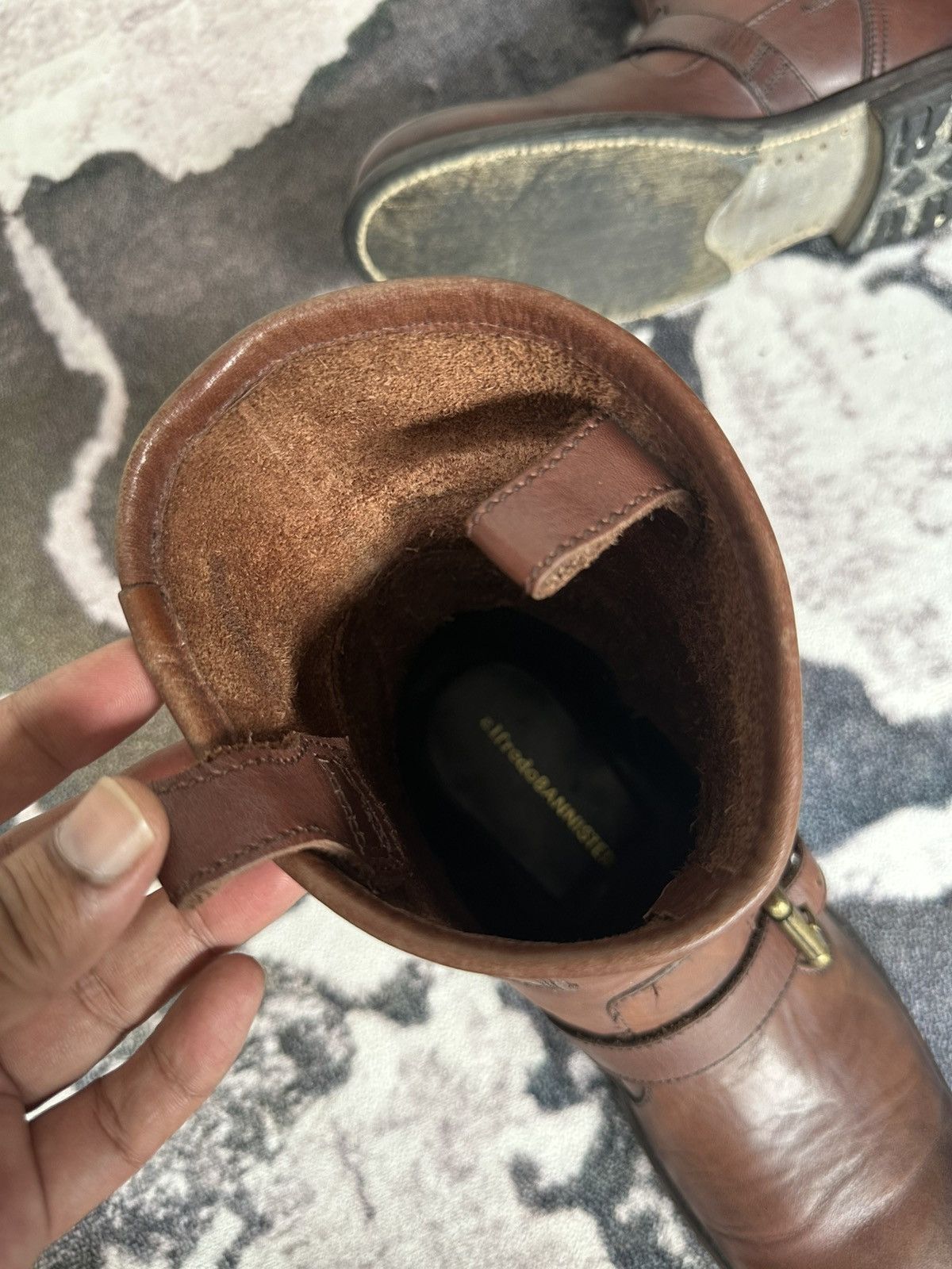Alfredo Bannister Archive Alfredo Bannister engineer leather boot Size US 8 / EU 41 - 12 Thumbnail