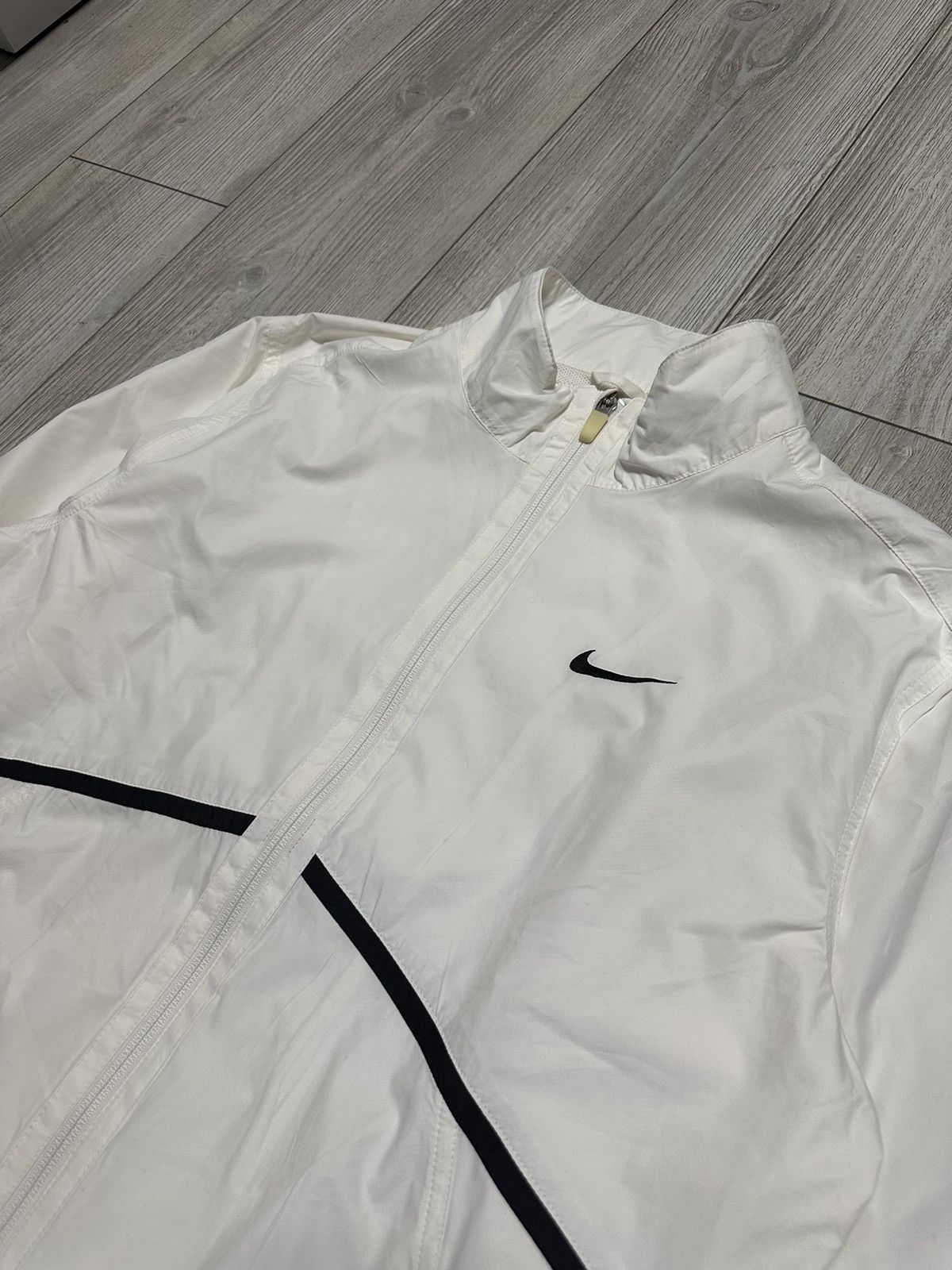 Vintage Vintage Nike Track Jacket Y2K Drill Size US M / EU 48-50 / 2 - 2 Thumbnail