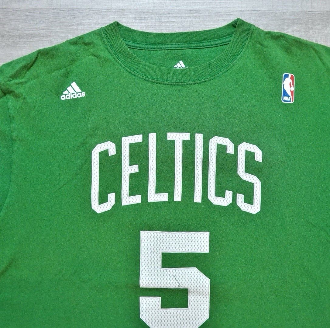 Adidas Adidas Boston Celtics #5 Kevin Garnett T-Shirt NBA Men's Size US L / EU 52-54 / 3 - 5 Thumbnail