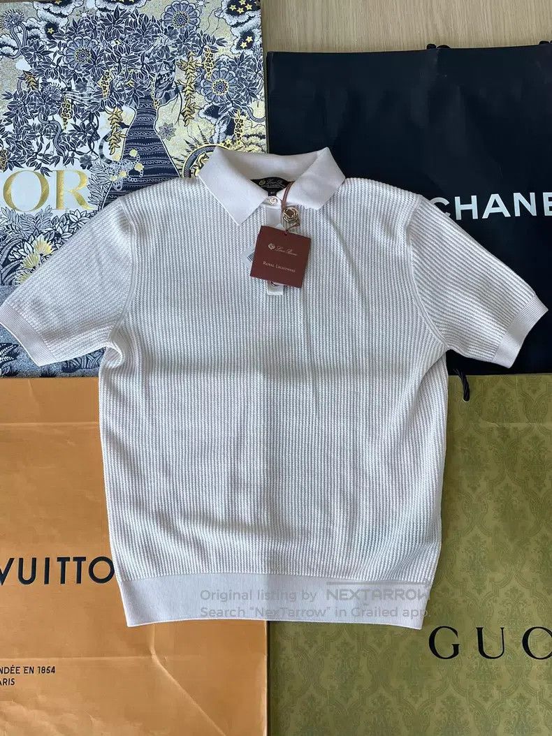 Loro Piana Loro Piana Pink Wool Collar Short Sleeve Size XS / US 0-2 / IT 36-38 - 1 Thumbnail