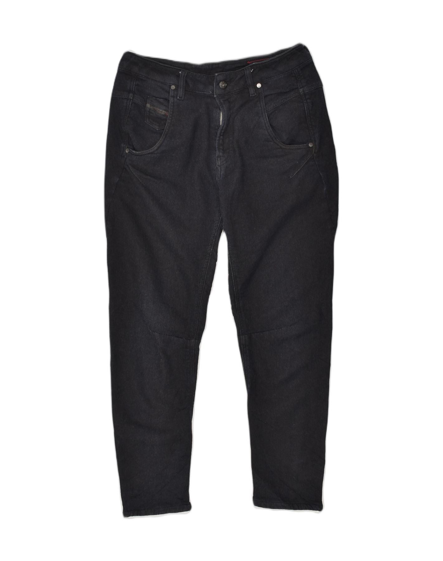 Diesel Womens Skinny Jeans W25 L26 Black Cotton Size 42" / US 20 - 1 Thumbnail