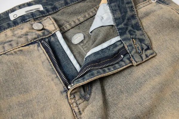 Japanese Brand VIBE Heavy distressed trendy loose men's flared jeans Size US 32 / EU 48 - 4 Thumbnail