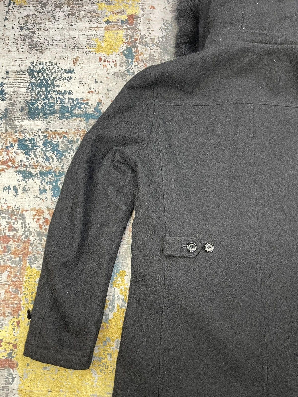 Renoma Renoma Homme Cashmere Wool Hooded Flight Coats Size US L / EU 52-54 / 3 - 7 Thumbnail