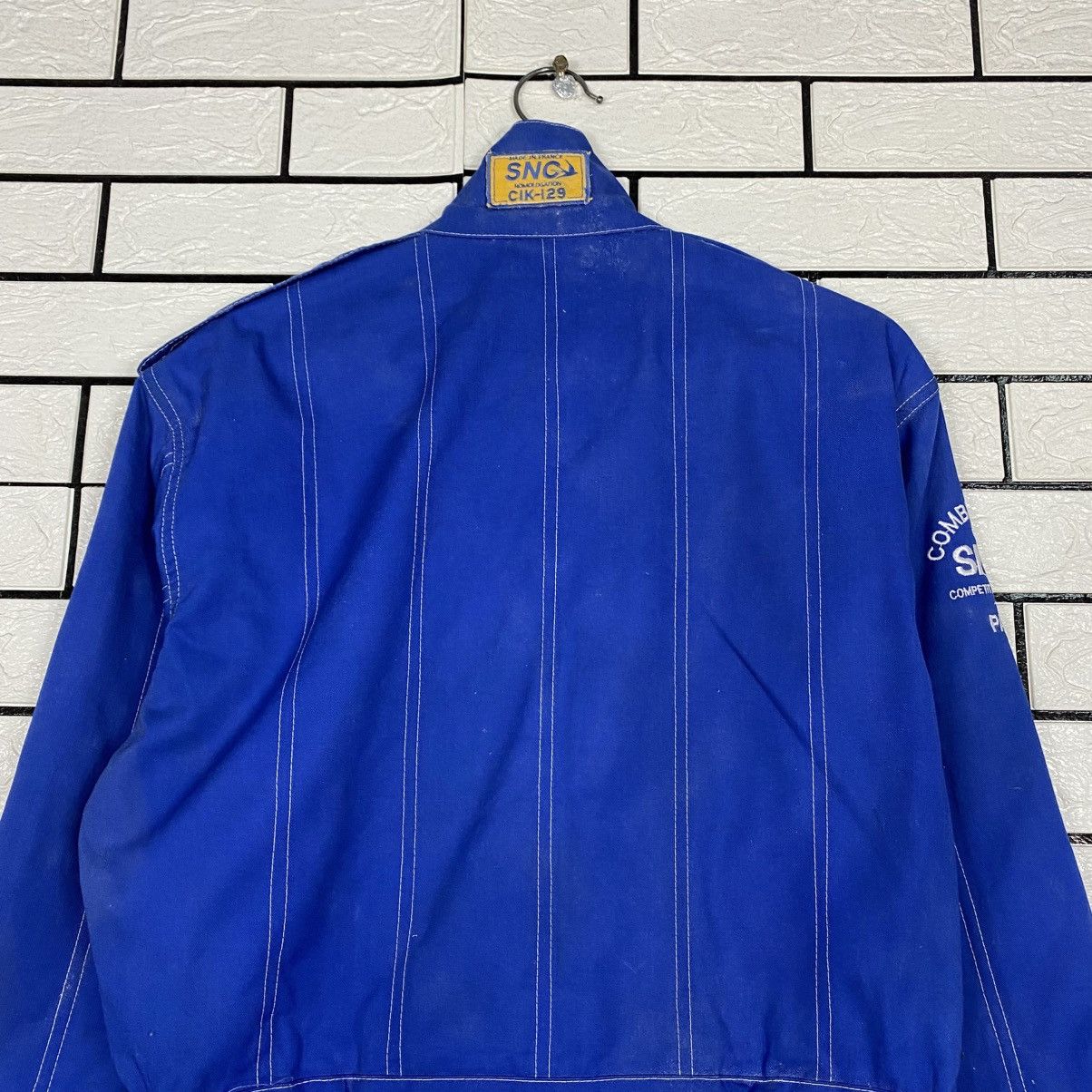 Japanese Brand Combinaisons SNC Paris Coverall Racing Big Logo Made France Size US 32 / EU 48 - 14 Thumbnail