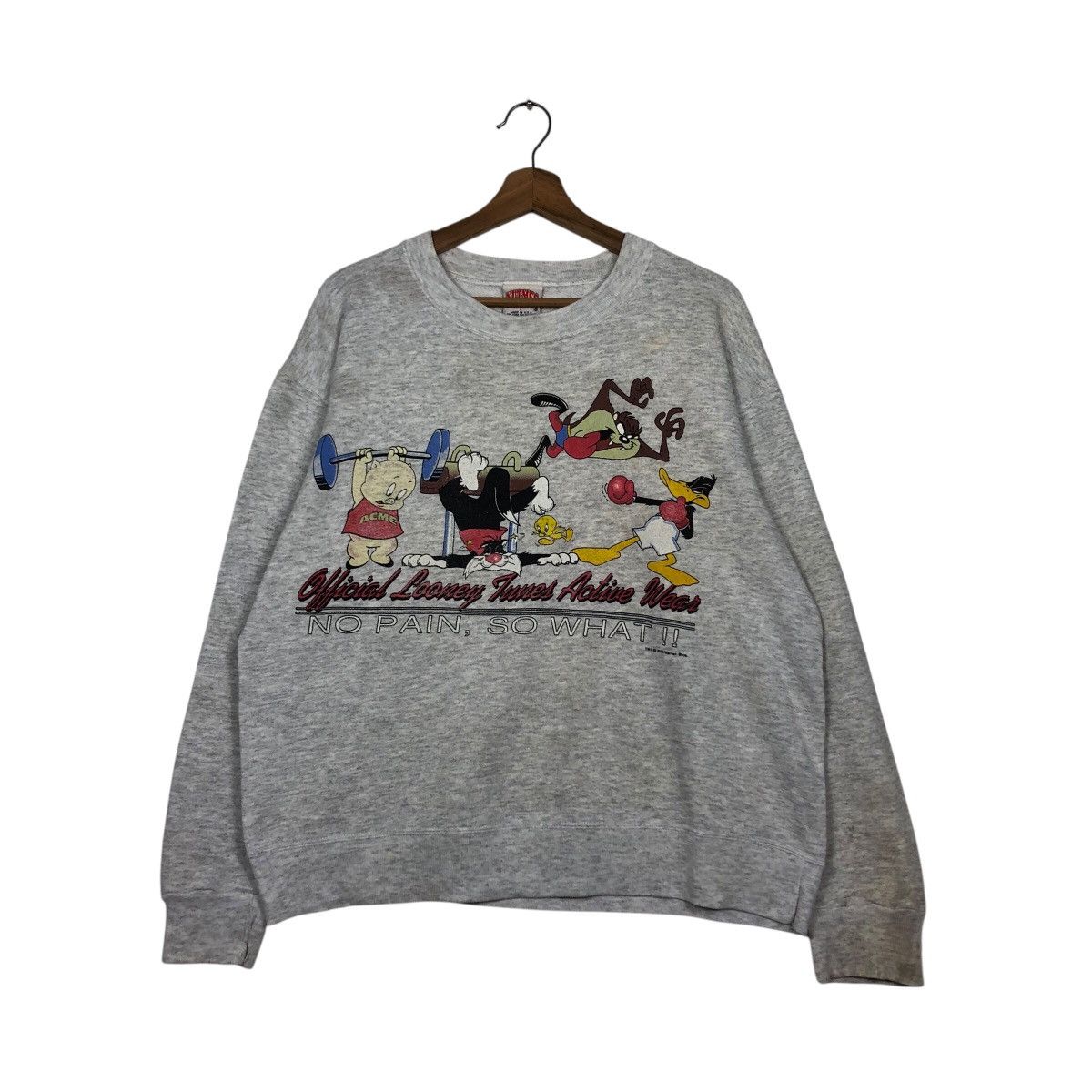 Cartoon Network Vintage Sweatshirt Crewneck Looney Tunes Nutmeg Made in Usa Size US L / EU 52-54 / 3 - 2 Thumbnail