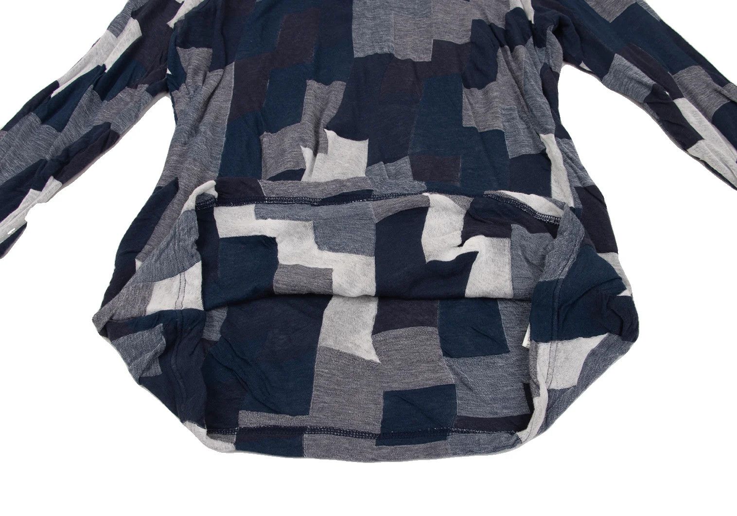 Yohji Yamamoto Yohji Yamamoto Cotton Panel Cut Sew Top Size US M / EU 48-50 / 2 - 8 Thumbnail