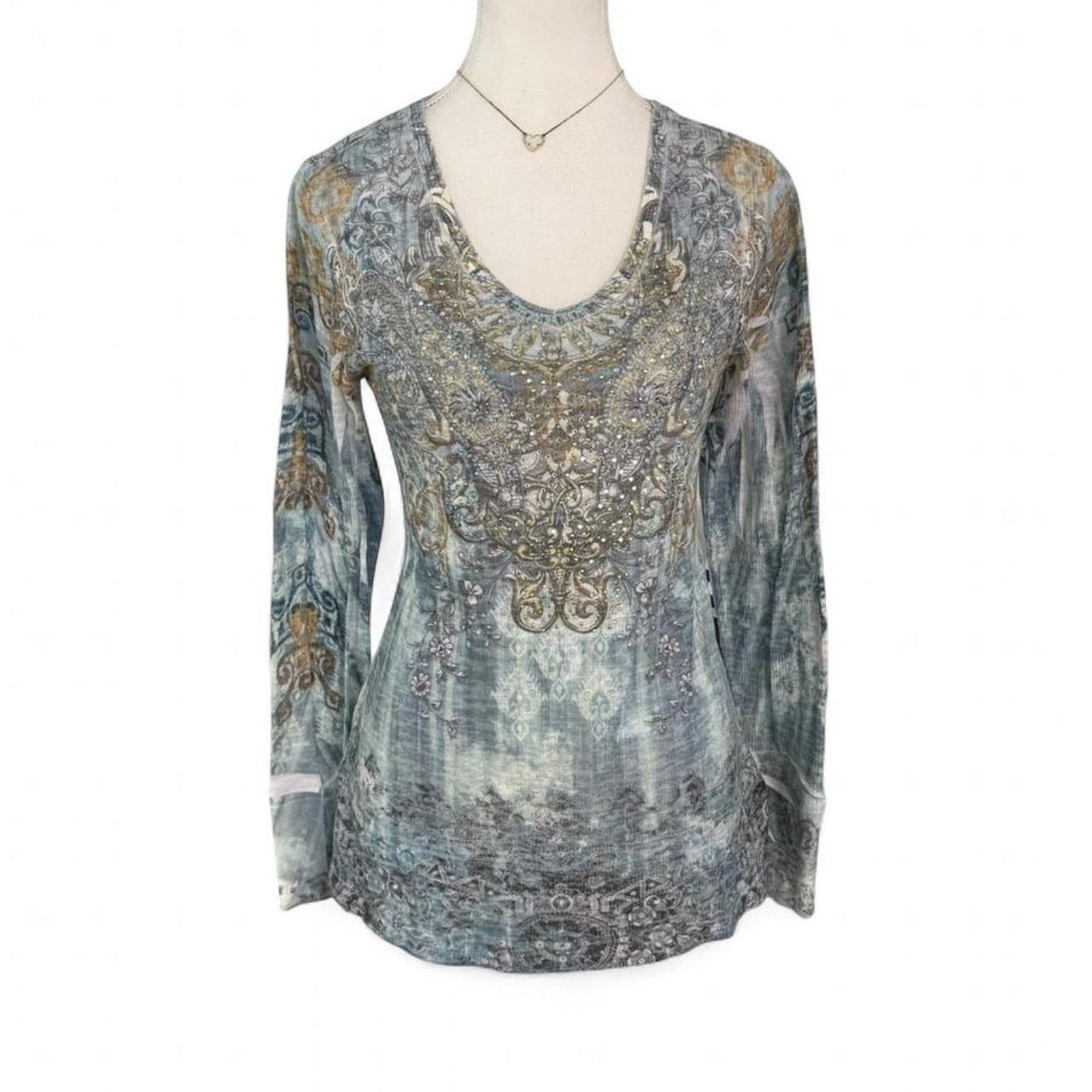 Other Cato Vintage Grunge Unique Mcbling 2000s long sleeve size M Size M / US 6-8 / IT 42-44 - 1 Thumbnail