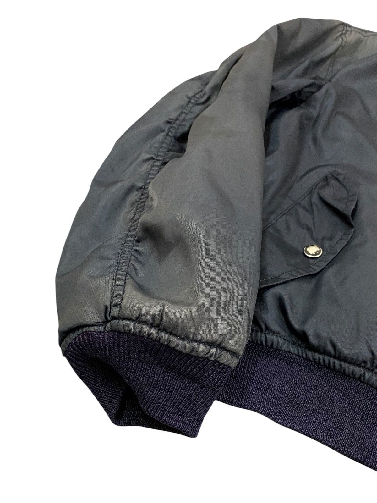 Vintage Vtg Bomber Jacket Radio Days Talon Zip Size US L / EU 52-54 / 3 - 9 Thumbnail