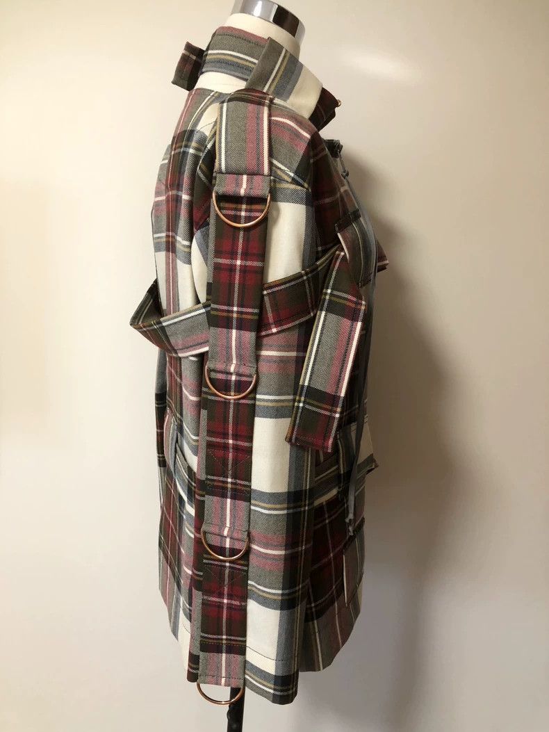 Vivienne Westwood Vivienne Westwood Tie-on plaid jacket coat Size S / US 4 / IT 40 - 4 Thumbnail