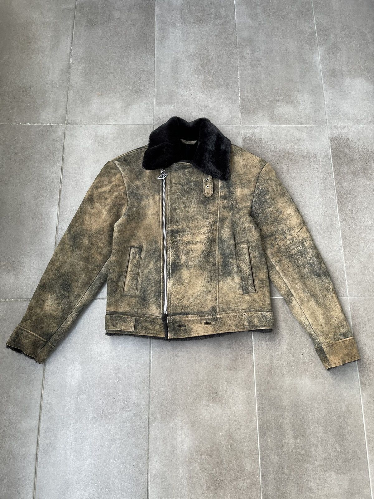 Han Kjobenhavn !DS! FW22 Han Kjobenhavn Goat Leather Rust Shearling Jacket Size US M / EU 48-50 / 2 - 9 Thumbnail