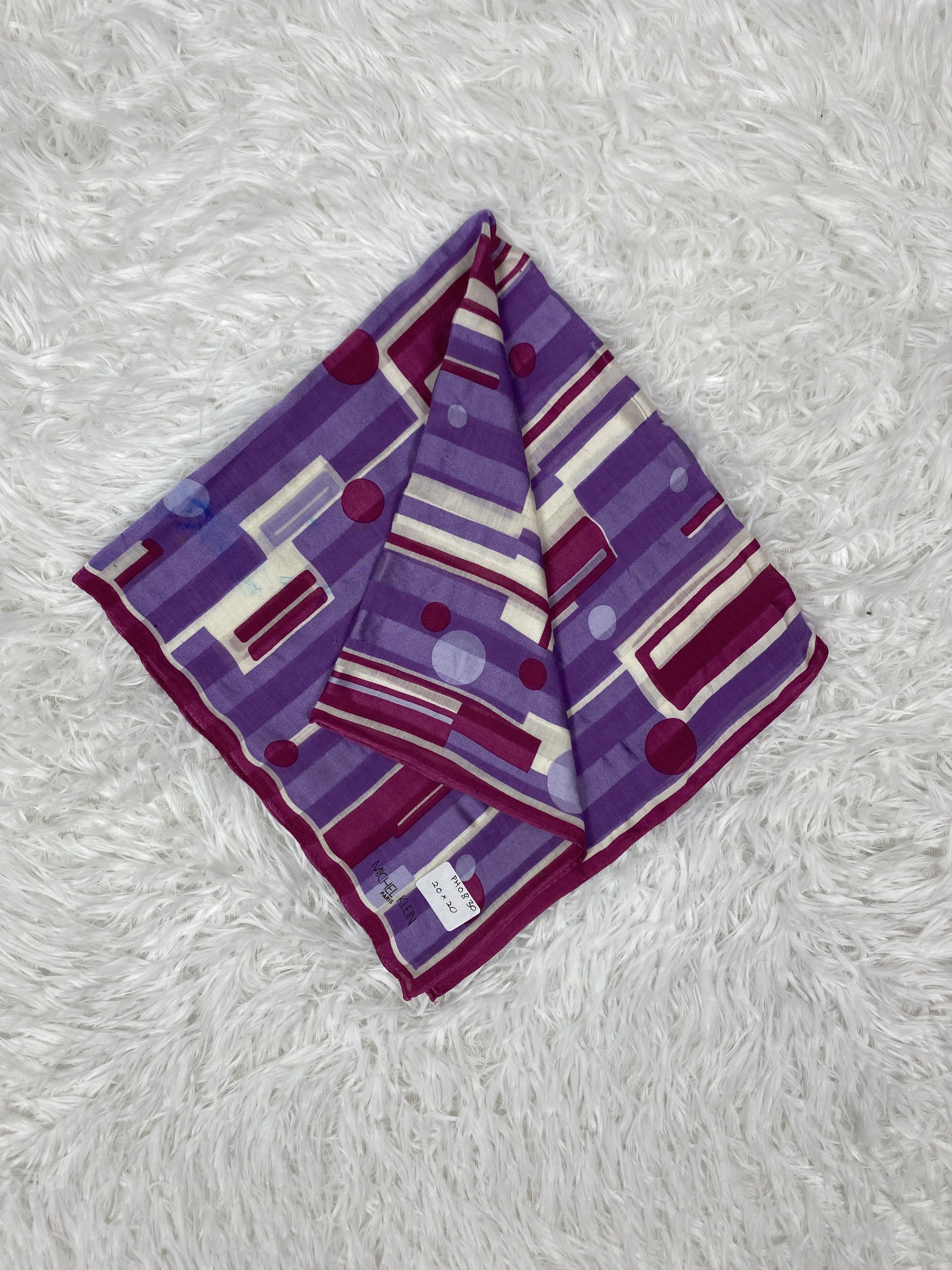 Michel Klein × Vintage Vintage Michel Klein Handkerchief Neckerchief PH0830 Size ONE SIZE - 1 Thumbnail