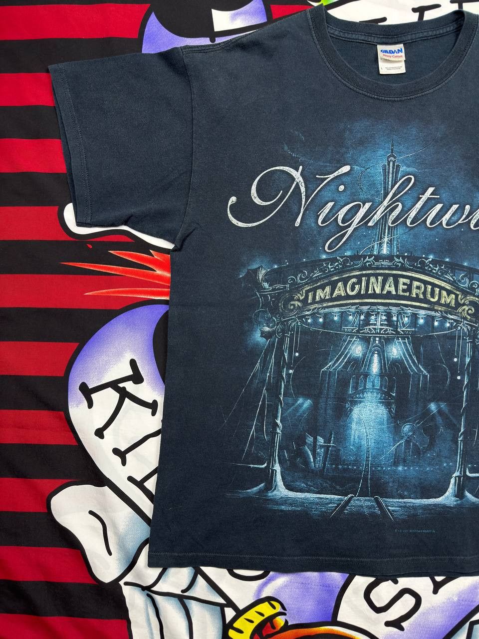 Band Tees Nightwish Band T-shirt Imaginarium 2011 Dare To Enter Size US L / EU 52-54 / 3 - 3 Thumbnail