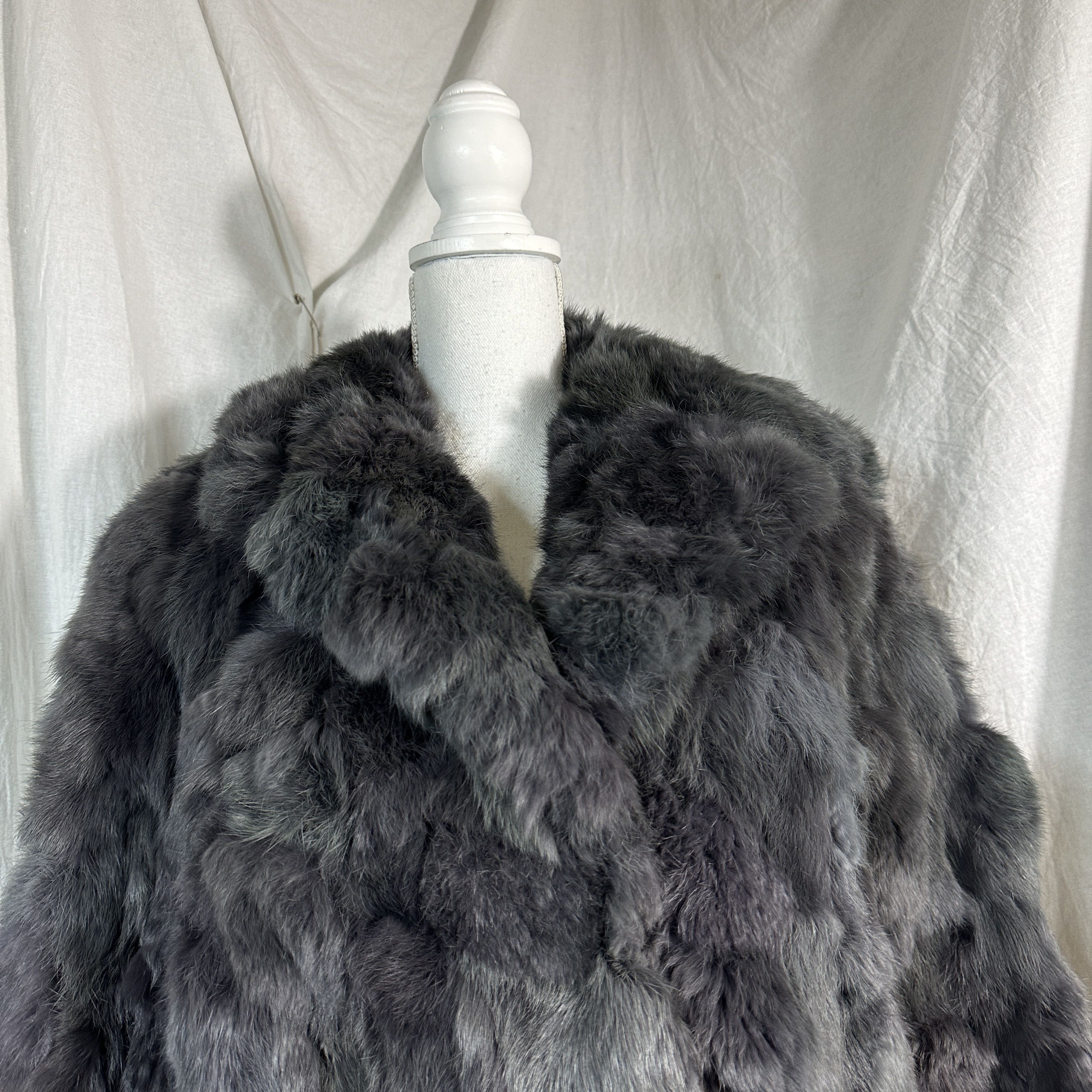 Vintage Vintage 90s Fur Coat Jacket Size L / US 10 / IT 46 - 4 Thumbnail