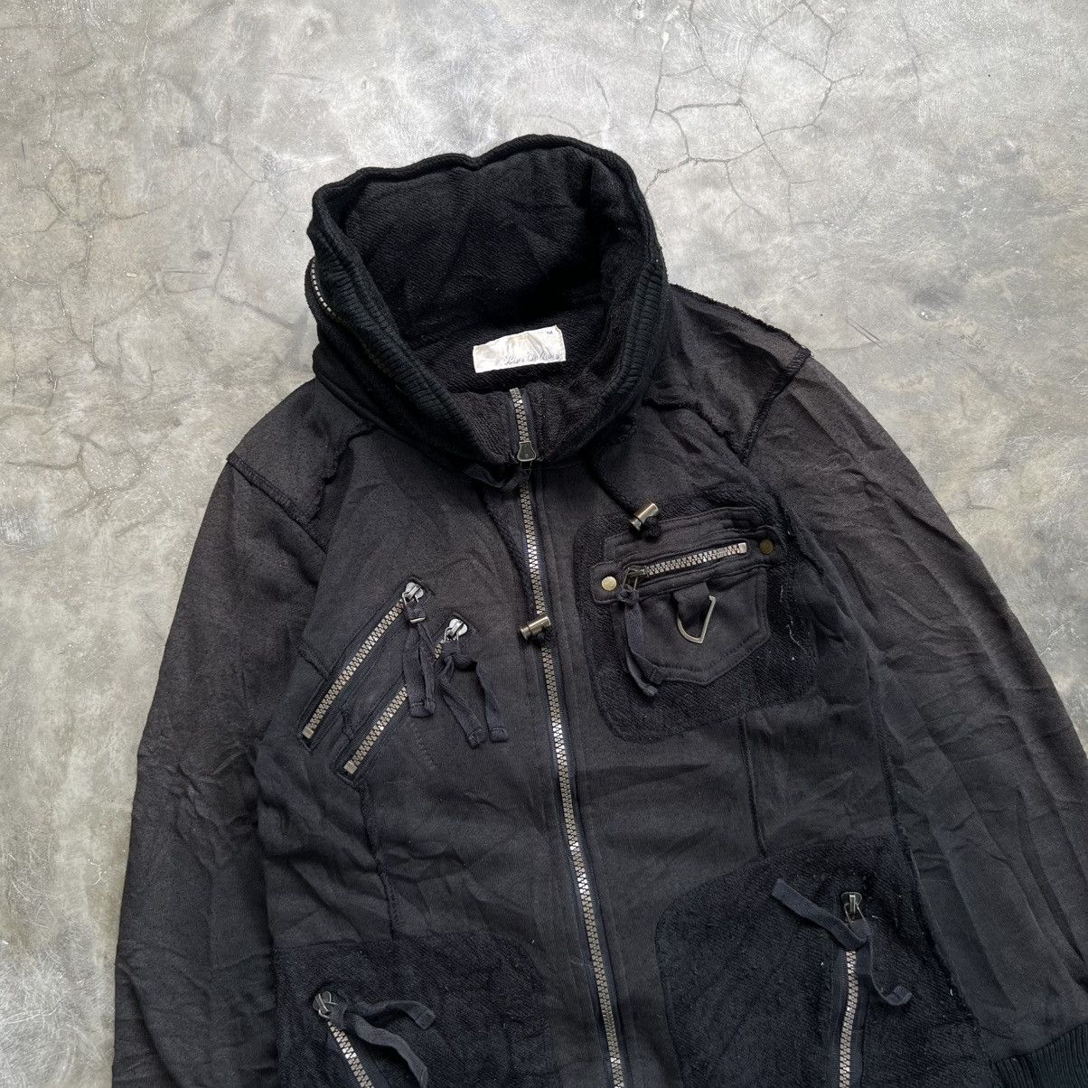 GOA 2000s Live Culture Goa Style Bono Multi Zip Jacket Size US M / EU 48-50 / 2 - 3 Thumbnail