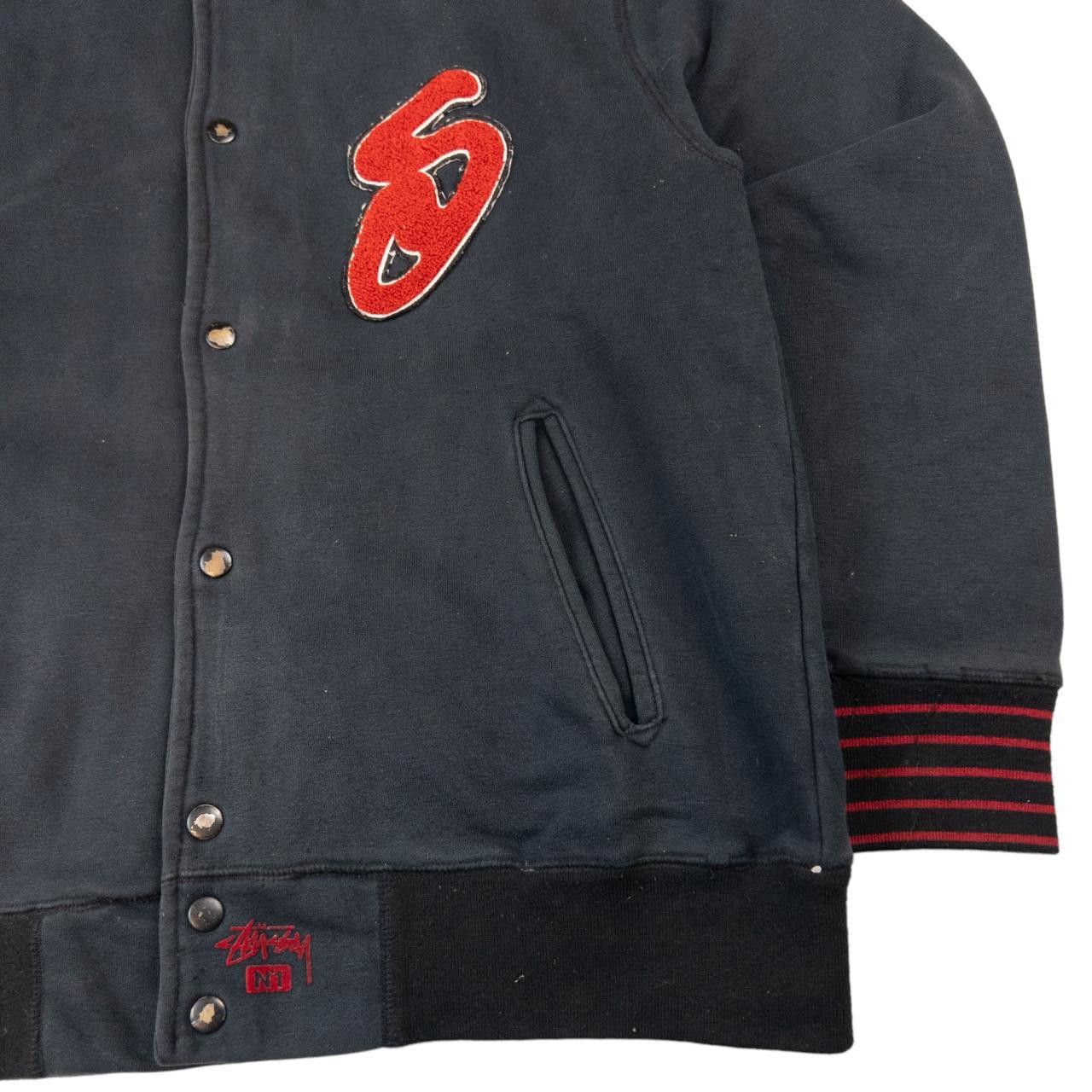 Stussy Vintage Stussy Varsity Sweatshirt Jacket Size M Size US M / EU 48-50 / 2 - 6 Thumbnail