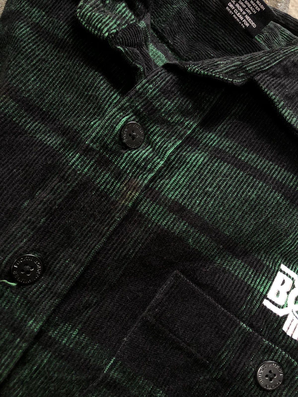 Bounty Hunter × Japanese Brand BOUNTY HUNTER FLANNEL PLAID CORDUROY PLAID BUTTON SHIRT Size US S / EU 44-46 / 1 - 9 Thumbnail