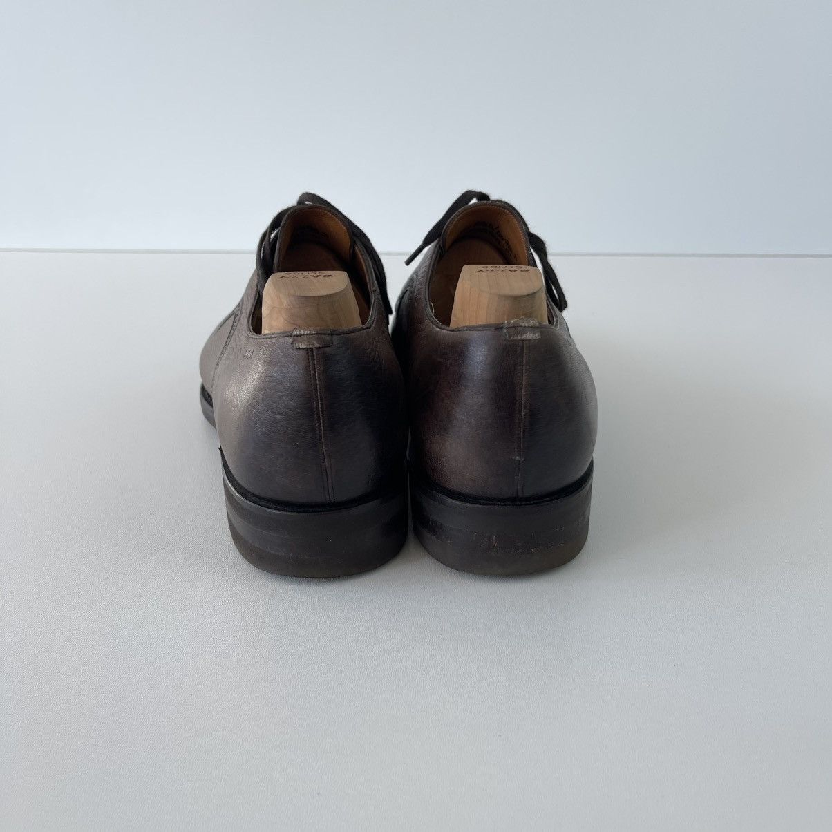Bally Bally Derby Scribe Collection Scrivani-01 Leather Shoes Rare Size US 9.5 / EU 42-43 - 8 Thumbnail