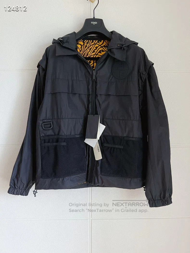 Fendi Fendi Capsule series two-sided casual jacket, one side bla Size US M / EU 48-50 / 2 - 1 Thumbnail