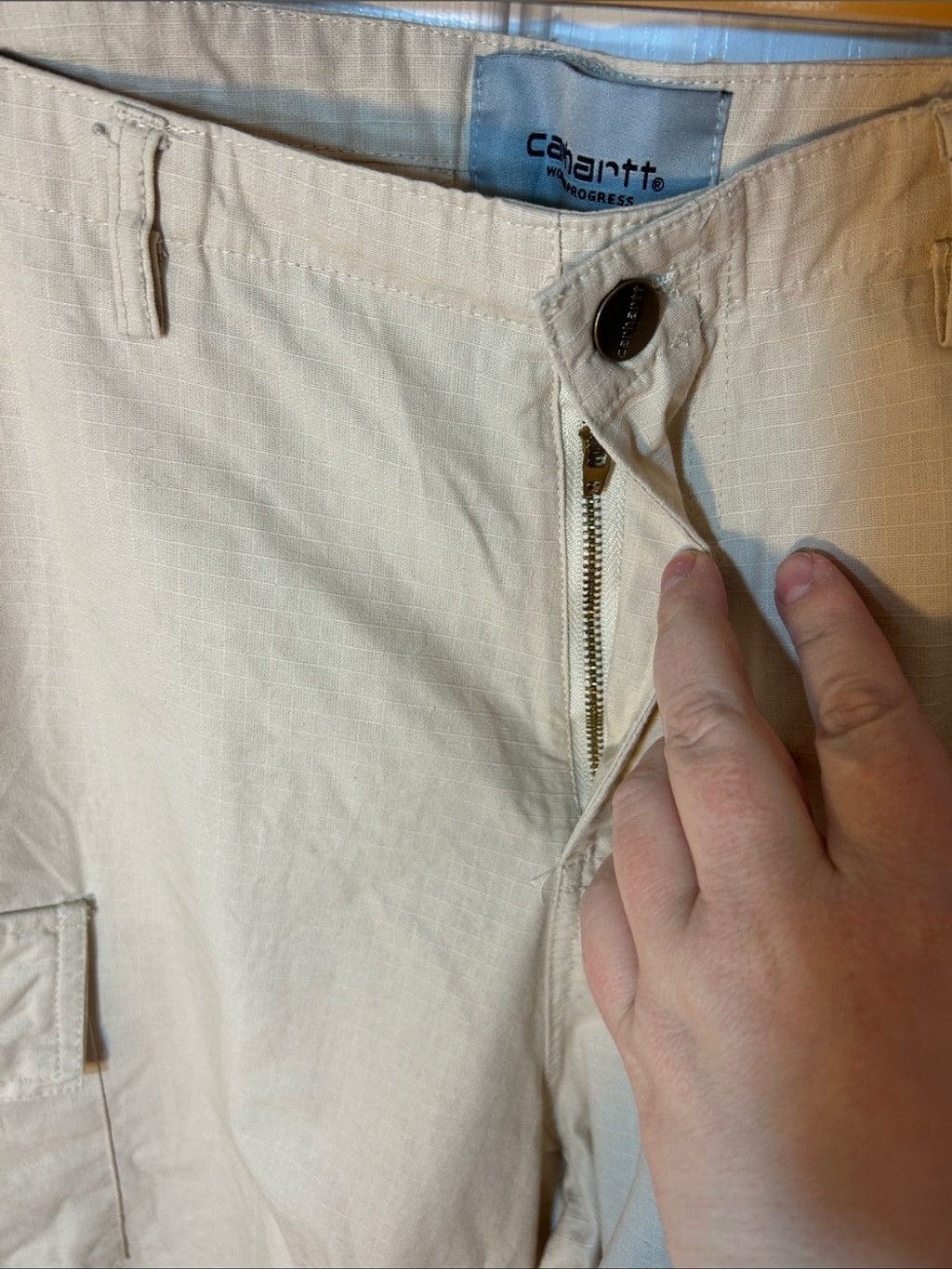 Carhartt carhartt work in progress Men's Cargo Pants in Beige Utility Size US 42 / EU 58 - 3 Thumbnail