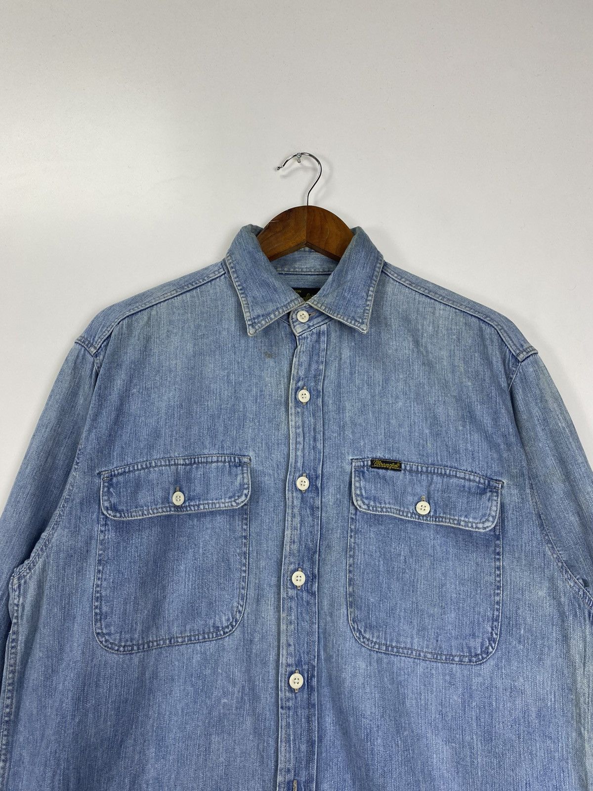Vintage × Wrangler Vintage Wrangler Denim Jacket Size US M / EU 48-50 / 2 - 6 Thumbnail