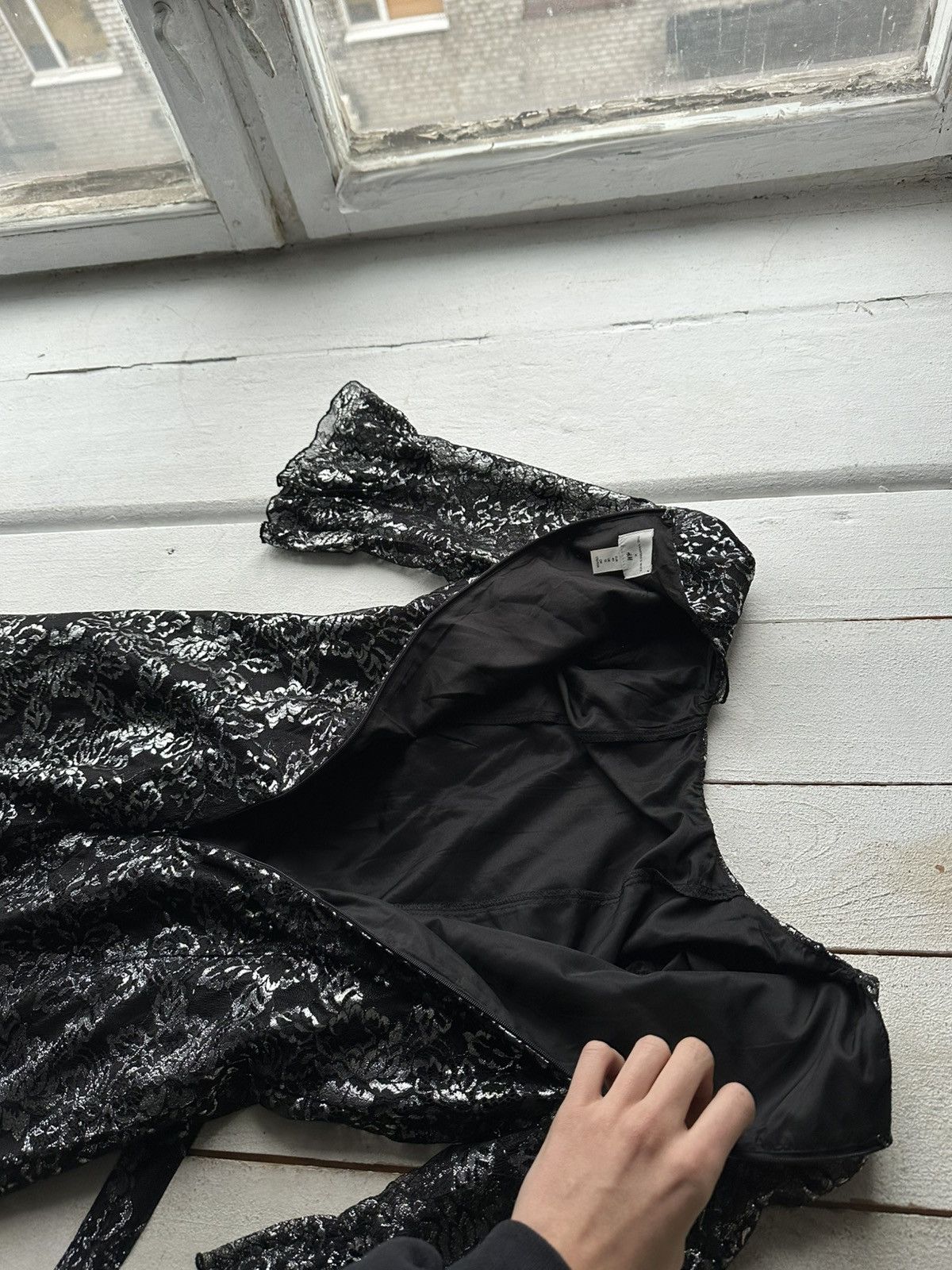 The Vampire's Wife THE VAMPIRE’S WIFE 🚨 X H&M BLACK DRESS RARE AVANT GARDE Size M / US 6-8 / IT 42-44 - 15 Thumbnail