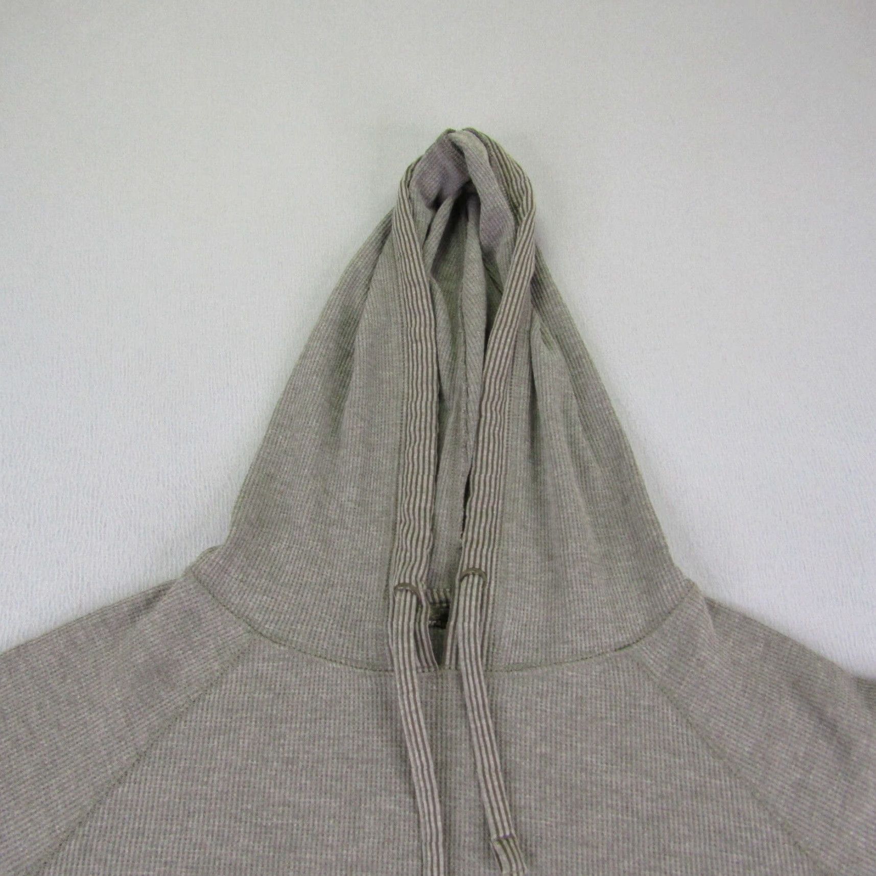 Prana prAna Hoodie Womens Medium Gray Thermal Pullover Lightweight Organic Size M / US 6-8 / IT 42-44 - 2 Thumbnail