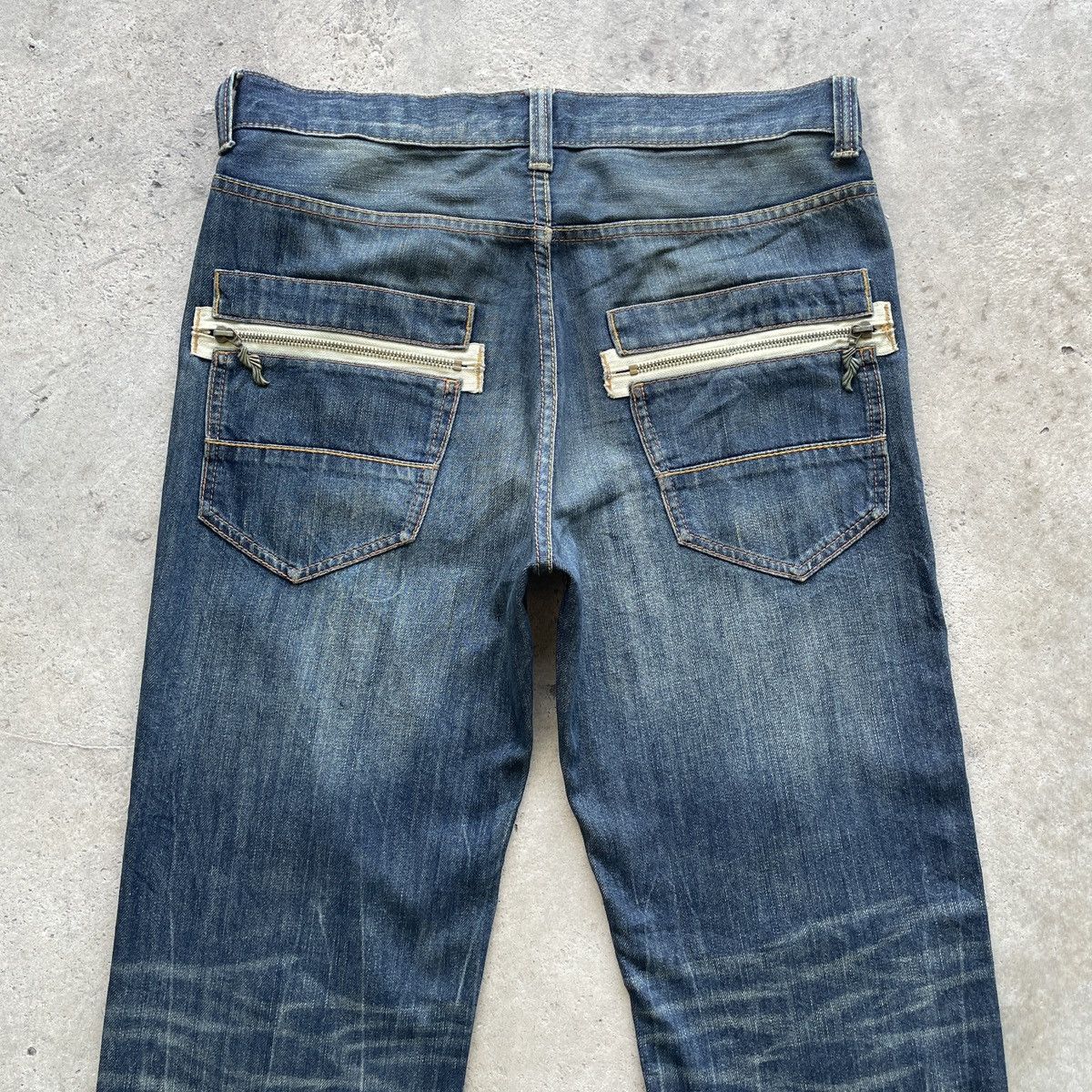Japanese Brand × Jean Vintage Avail Jeans Japan Faded Denim Pants Distressed W32 Size US 32 / EU 48 - 9 Thumbnail