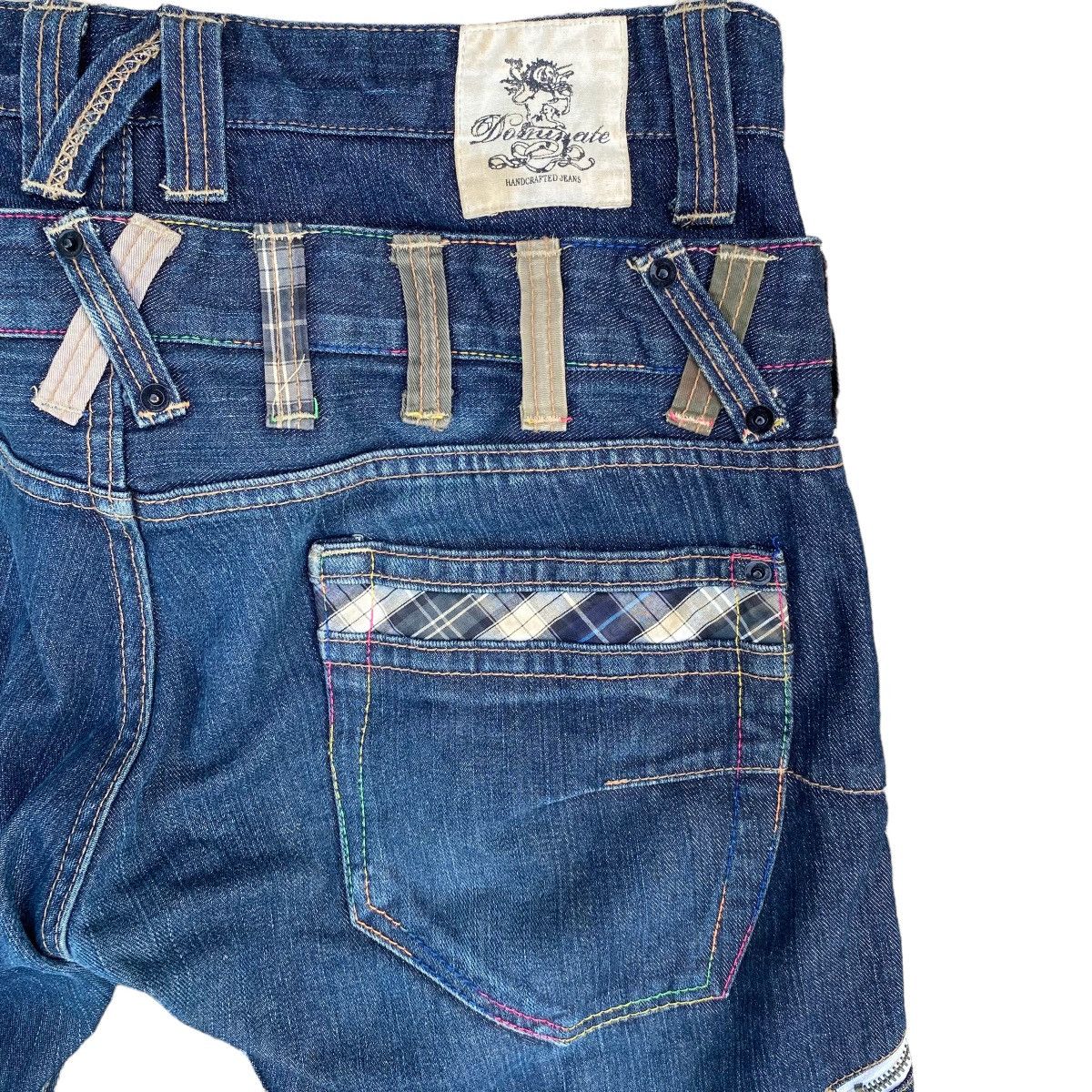 Hysteric Glamour × Japanese Brand Dominate Handcrafted Zipper J-Curve Denim Jeans Size US 34 / EU 50 - 13 Thumbnail