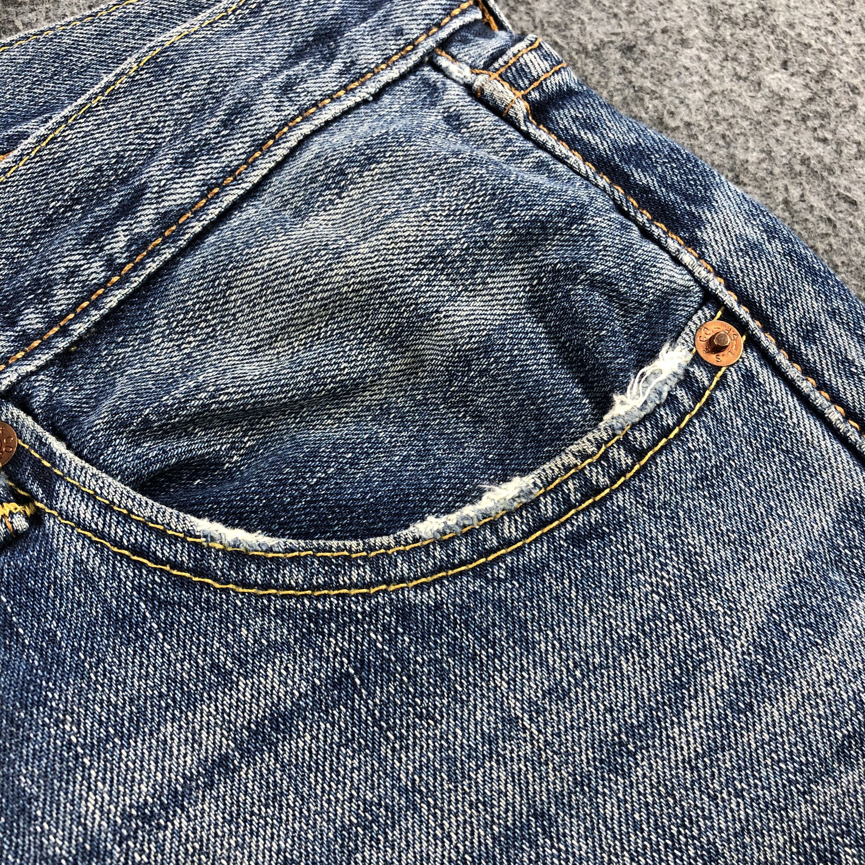 Levi's Vintage Blue Wash Levis 503 Jeans-J1779 Size US 31 - 11 Thumbnail