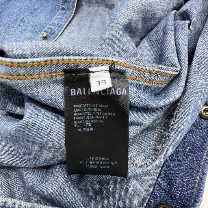 Balenciaga Balenciaga Solid Color Button-Up Long Sleeve Shirt 0079-250 Size US M / EU 48-50 / 2 - 3 Thumbnail