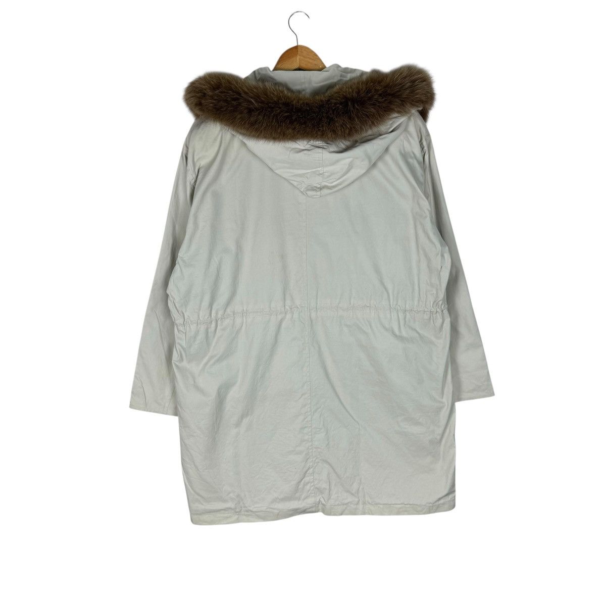 Burberry 🌟BURBERRY FUR HOODIE NOVA CHECK JACKET Size M / US 6-8 / IT 42-44 - 8 Thumbnail