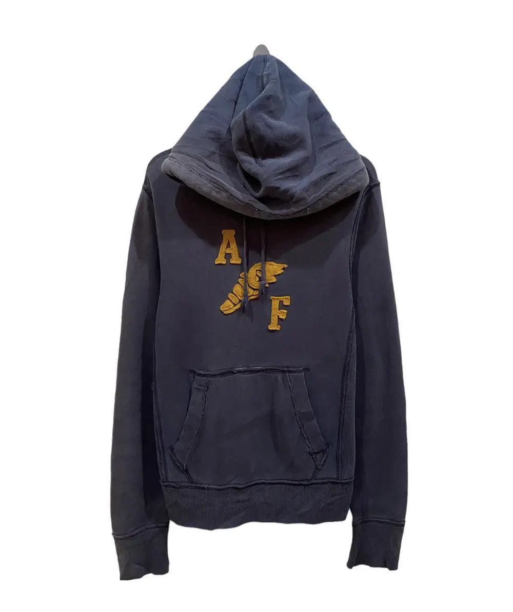 Abercrombie & Fitch Vintage Abercrombie & Fitch Big Logo Faded Pullover Hoodies Size US M / EU 48-50 / 2 - 1 Thumbnail