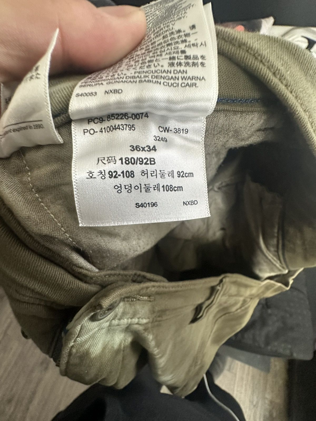Levi's Levi XX Chino Tie Dye Pants Size US 36 / EU 52 - 6 Thumbnail