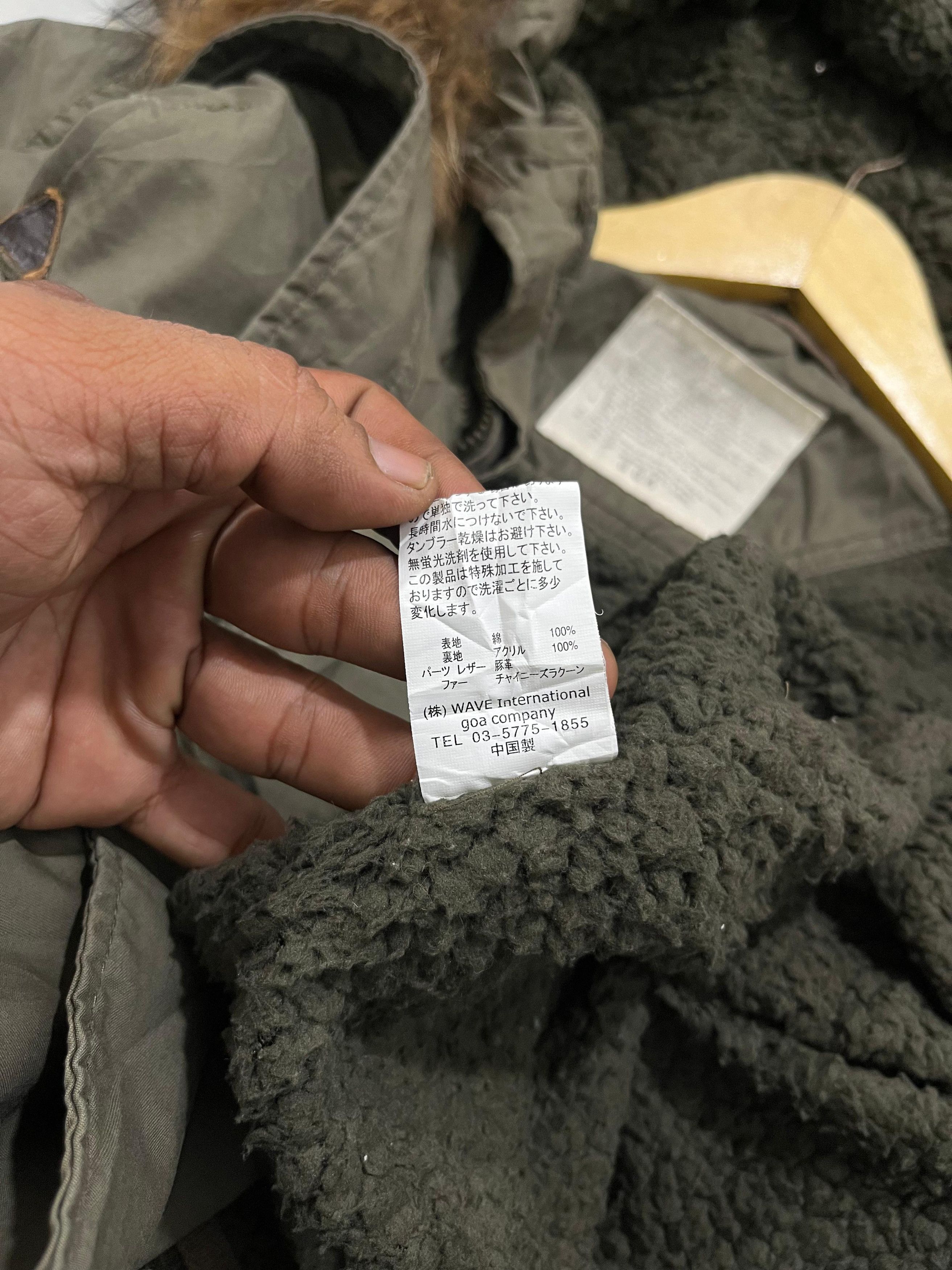 GOA Vintage GOA Bono Flight Fur Racoon Jacket Size US M / EU 48-50 / 2 - 15 Thumbnail