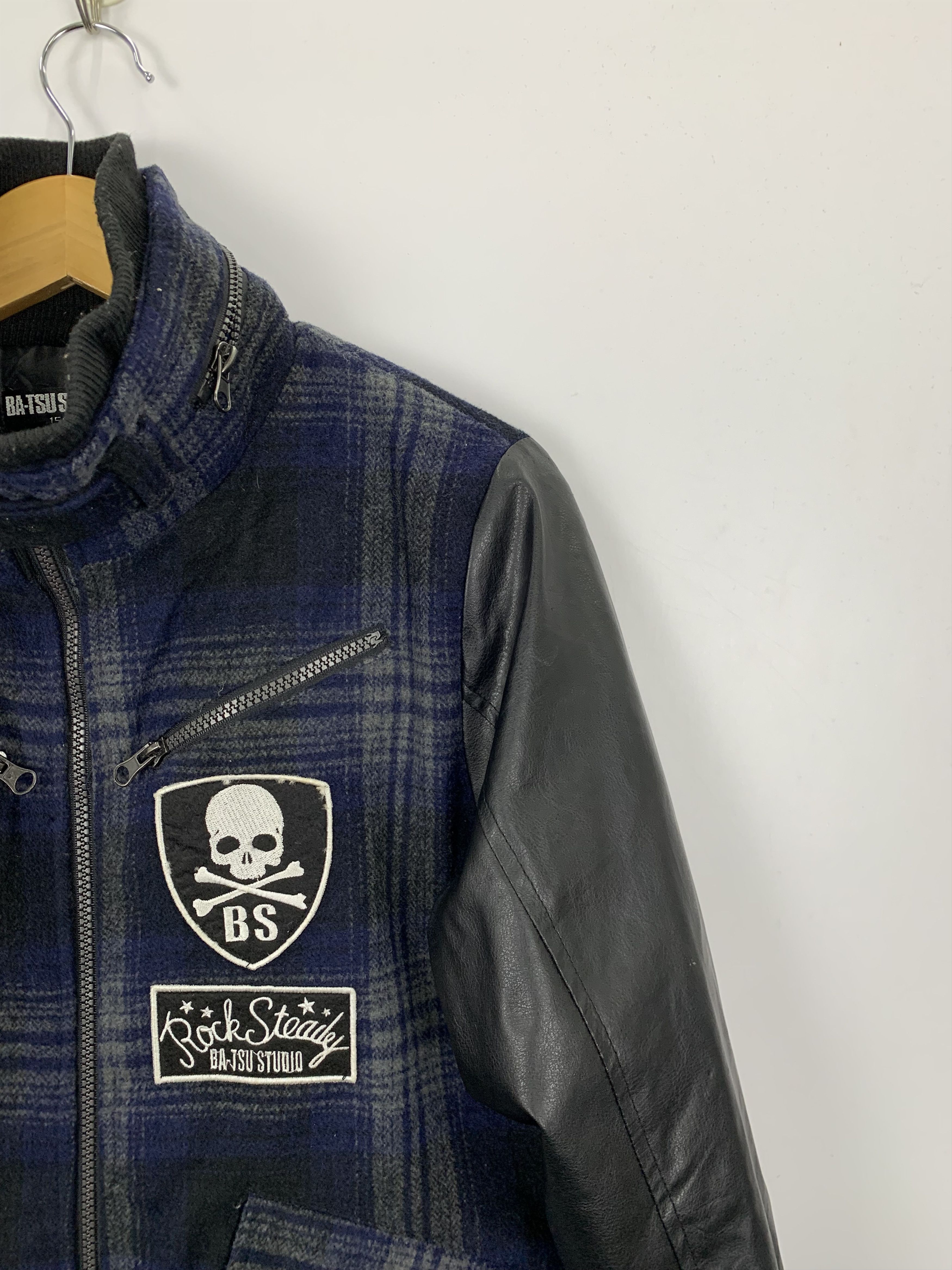 Japanese Brand Vintage Japanese Brand Wool Plaid Jacket V0474 Size US M / EU 48-50 / 2 - 10 Thumbnail