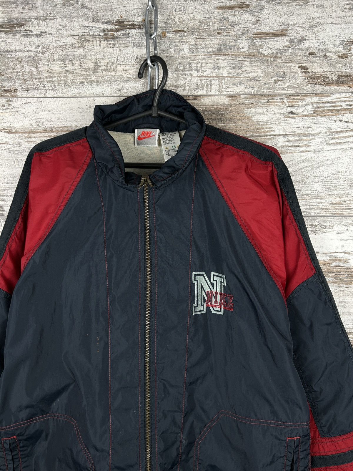 Nike Mens Vintage Nike Track Jacket nylon big logo y2k rare 90s Size US S / EU 44-46 / 1 - 3 Thumbnail
