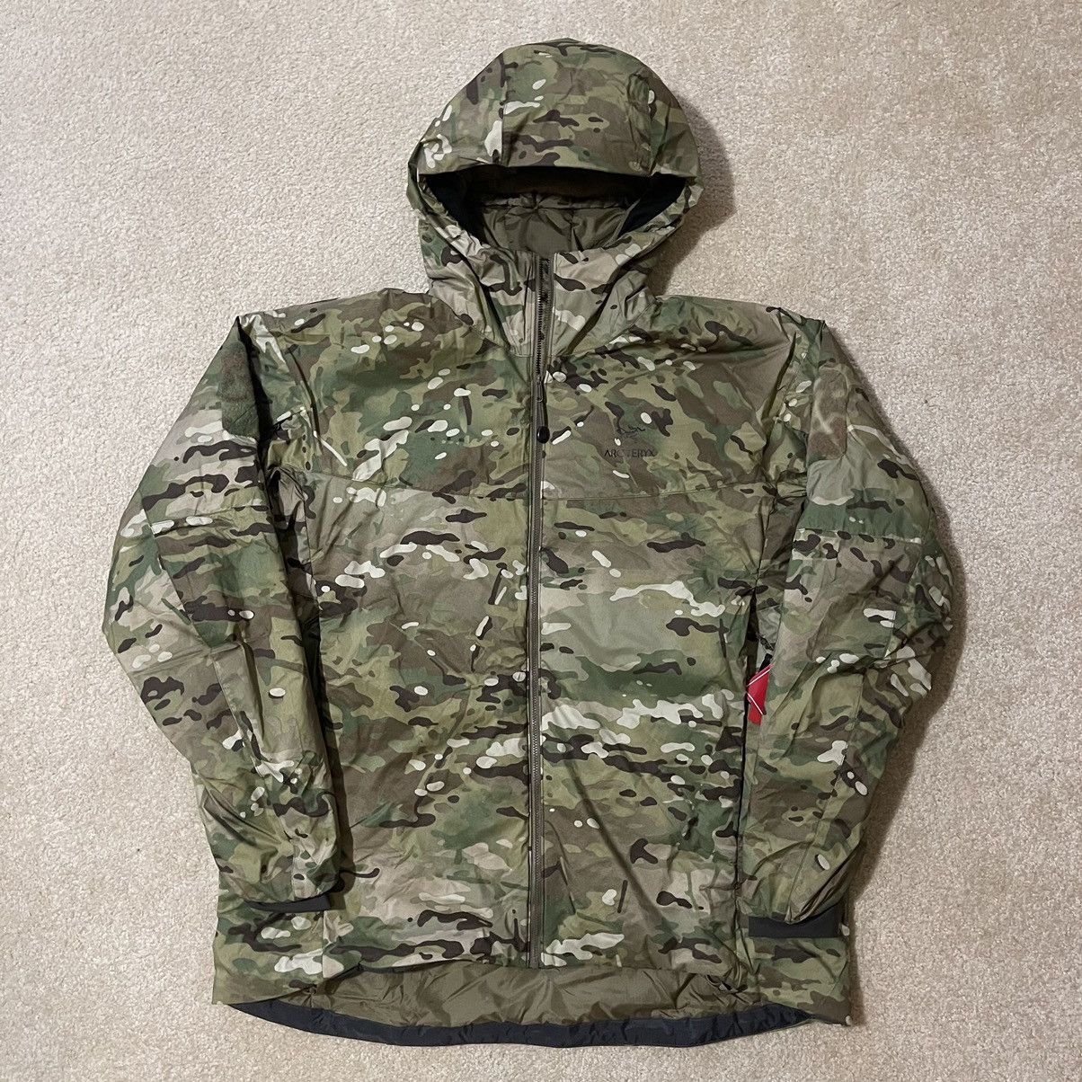 Image of Arcteryx Cold Wx Hoody Lt Size Xxl in Camo, Men's