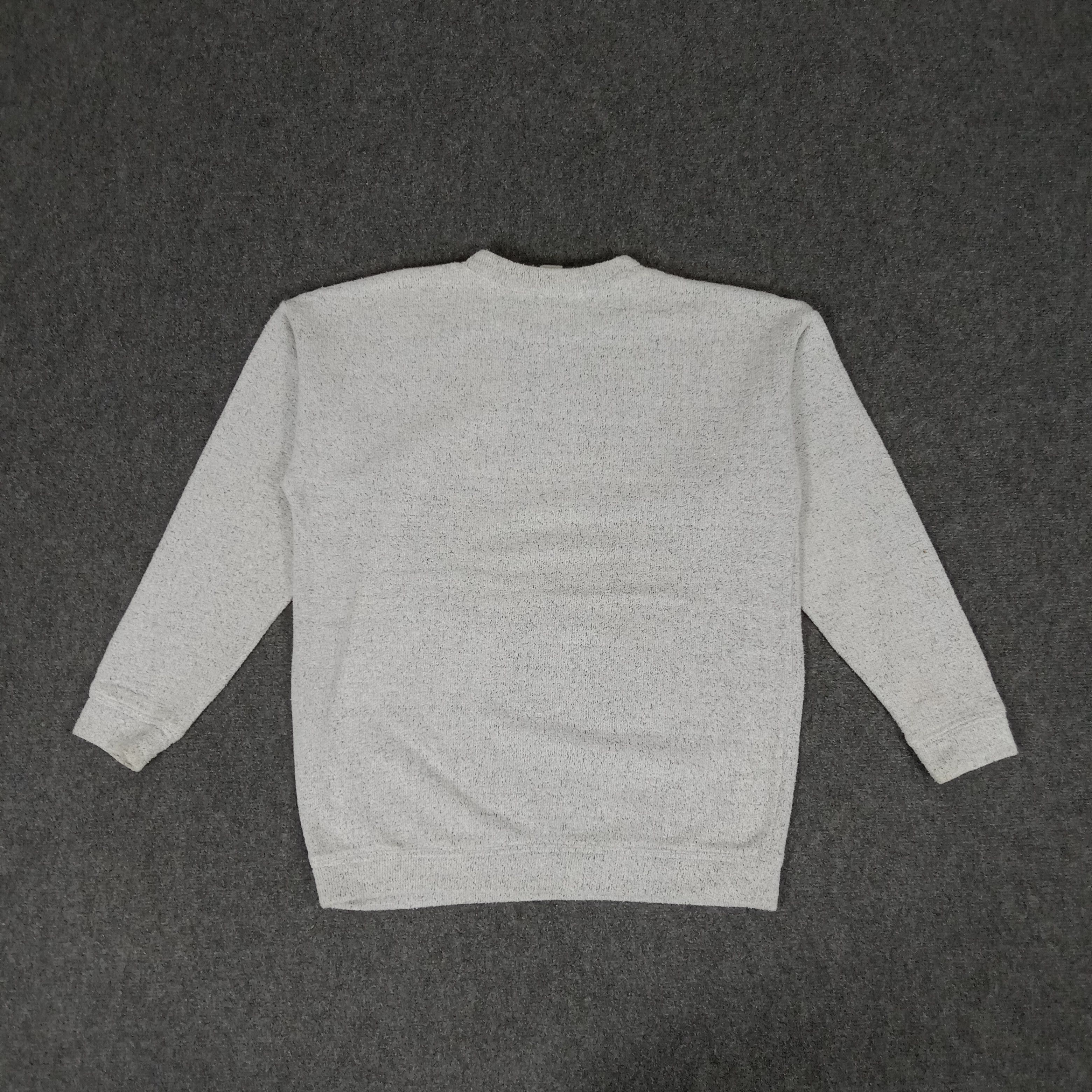 Vintage USA Embroidery Logo Knit Style Sweatshirt Size US L / EU 52-54 / 3 - 4 Thumbnail