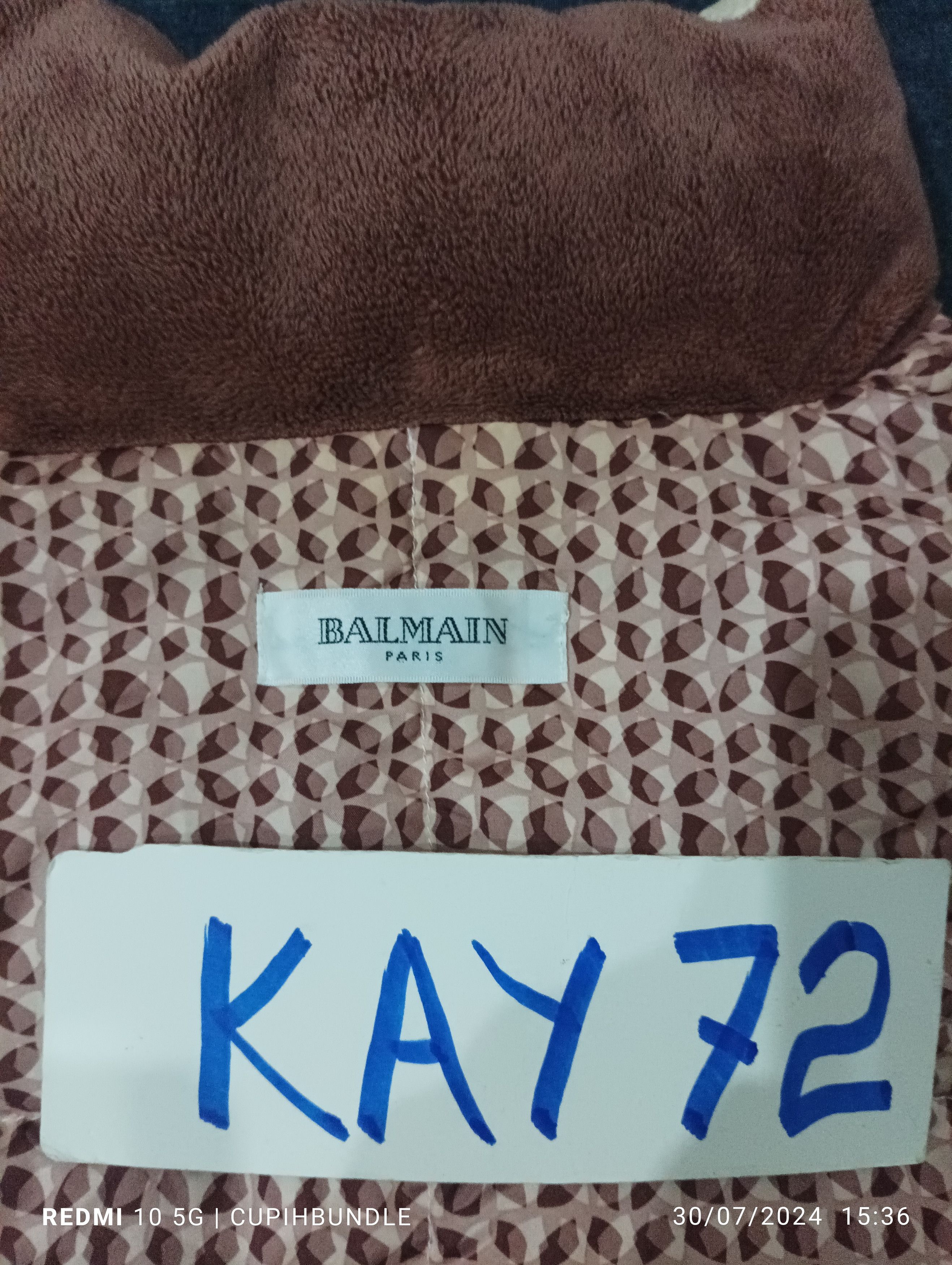 Balmain BALMAIN PARIS PUFFER VEST Size US M / EU 48-50 / 2 - 5 Thumbnail