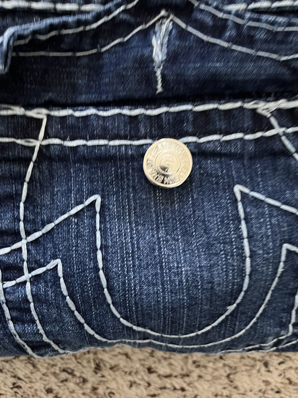True Religion Vintage True Religion Contrast Stitching Denim Jeans Size US 36 / EU 52 - 7 Thumbnail