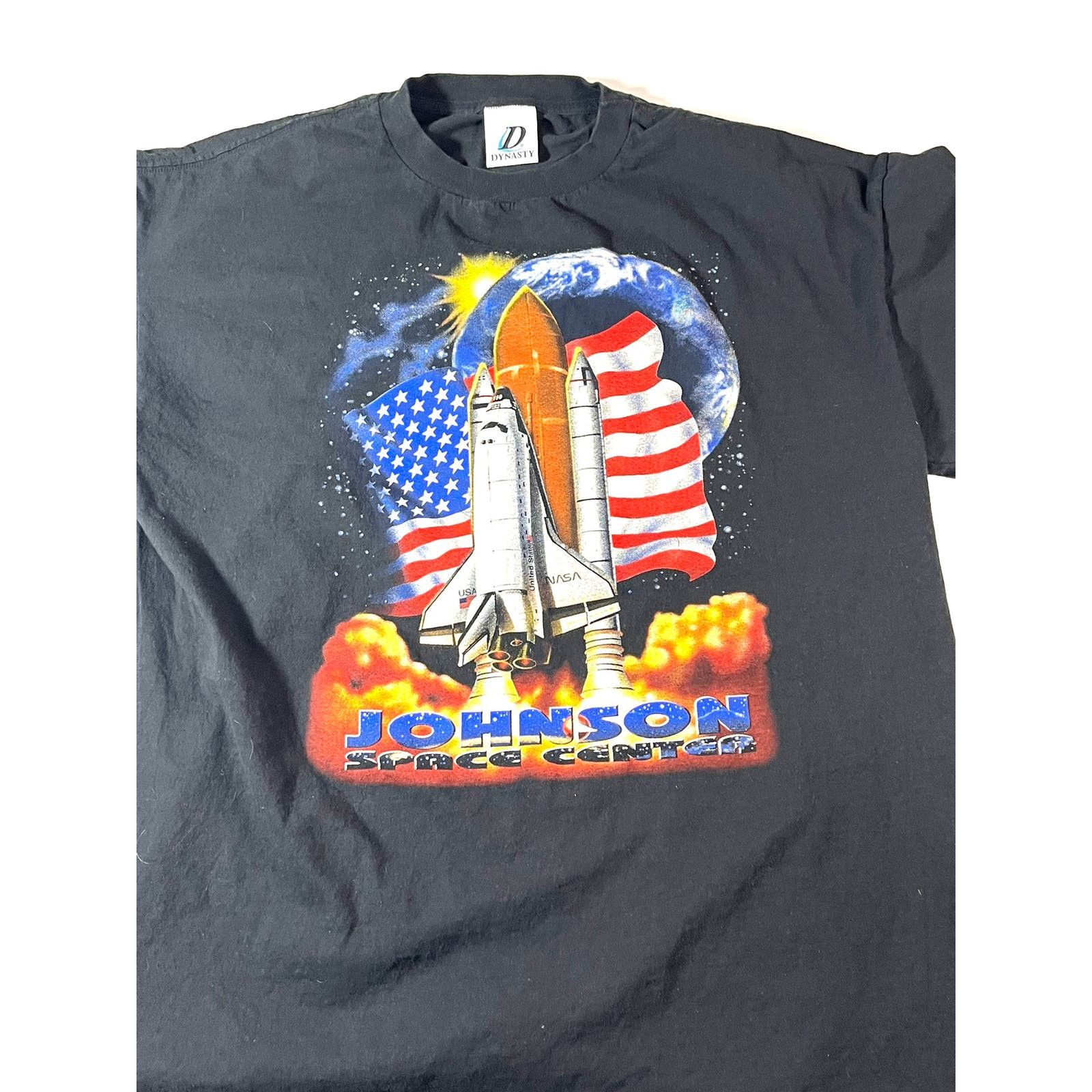 Vintage VTG 1990’s Made in USA Johnson Space Centre Graphic Tee XL Size US XL / EU 56 / 4 - 2 Thumbnail