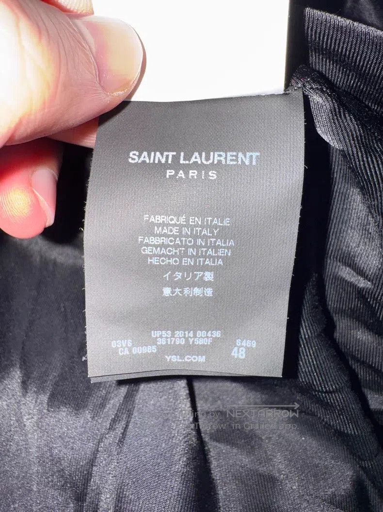 Saint Laurent Paris Saint Laurent Paris Original Red Panther Print Baseball Ja Size US M / EU 48-50 / 2 - 8 Thumbnail