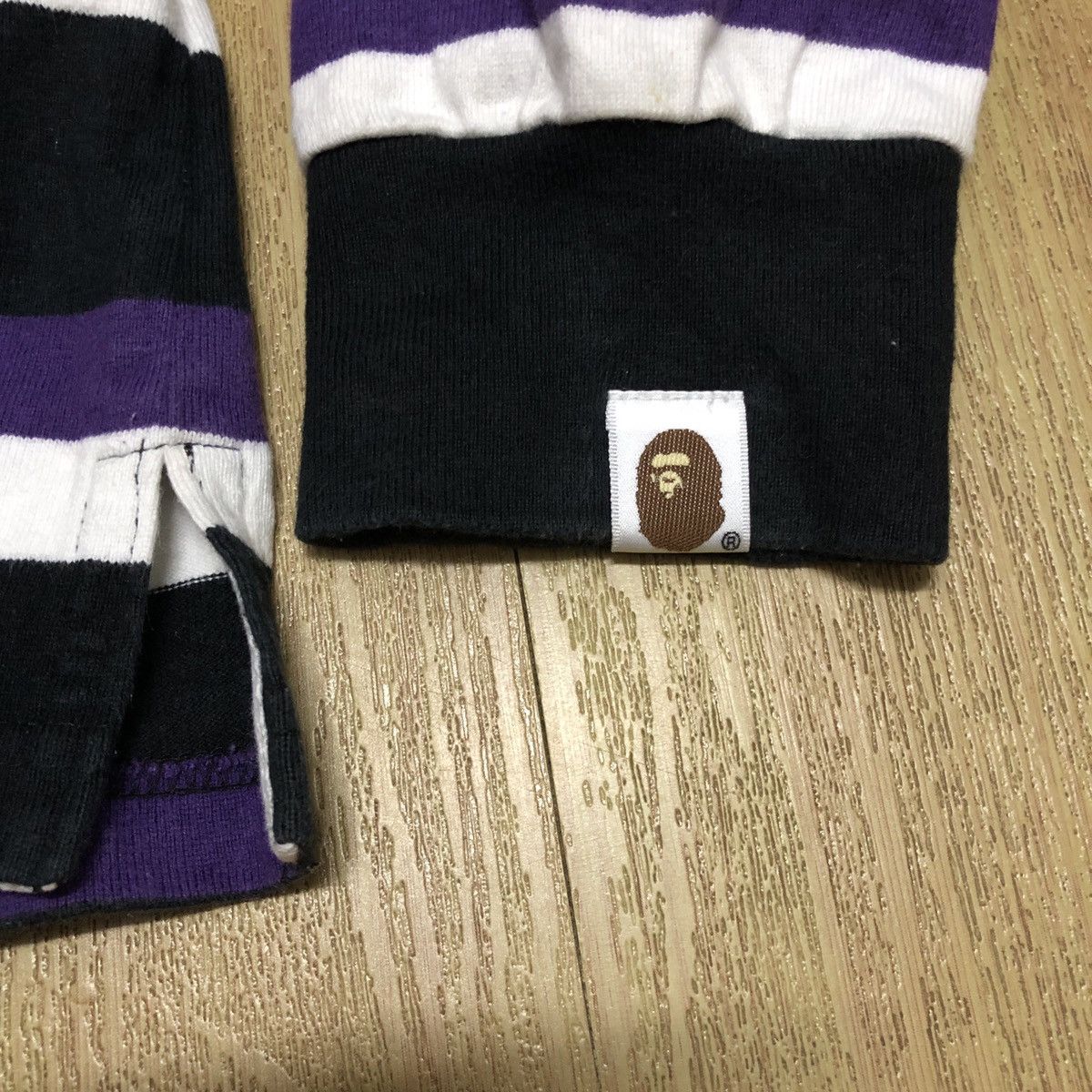 Bape Striped Rugby Shirt Size S / US 4 / IT 40 - 10 Thumbnail