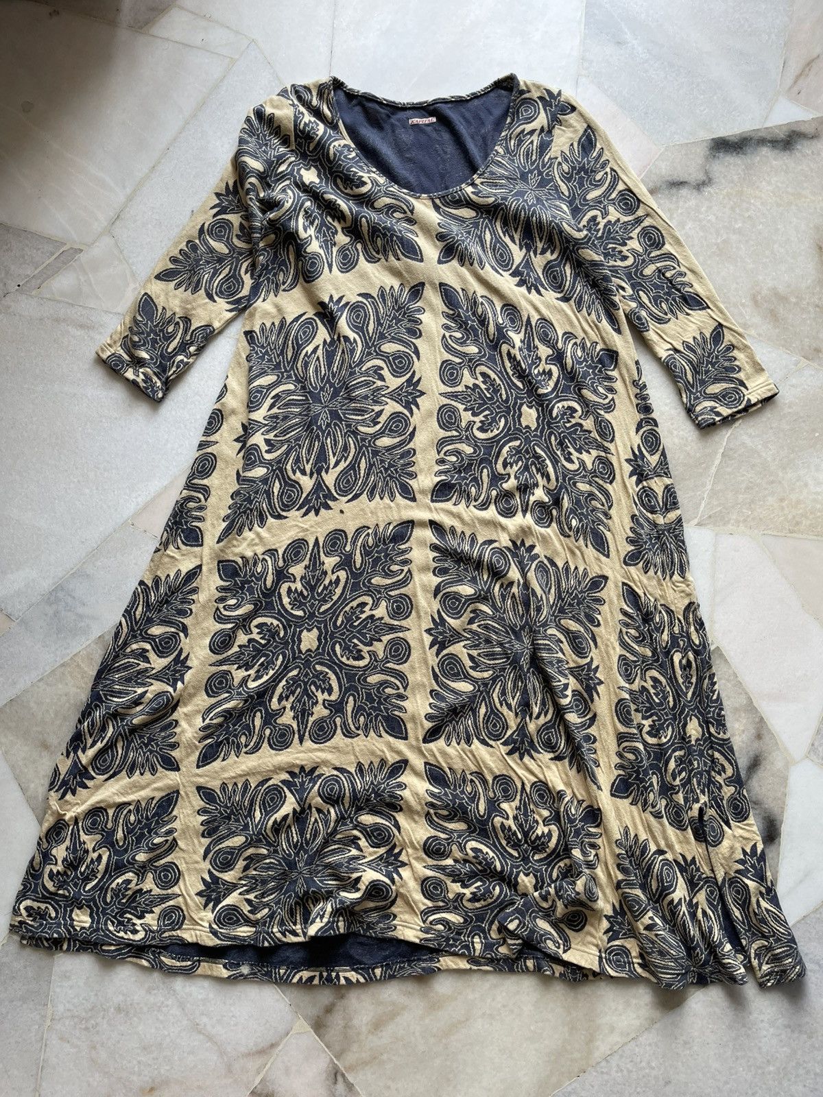 Kapital × Kapital Kountry Kapital Indigo Art Dress Size M / US 6-8 / IT 42-44 - 2 Thumbnail