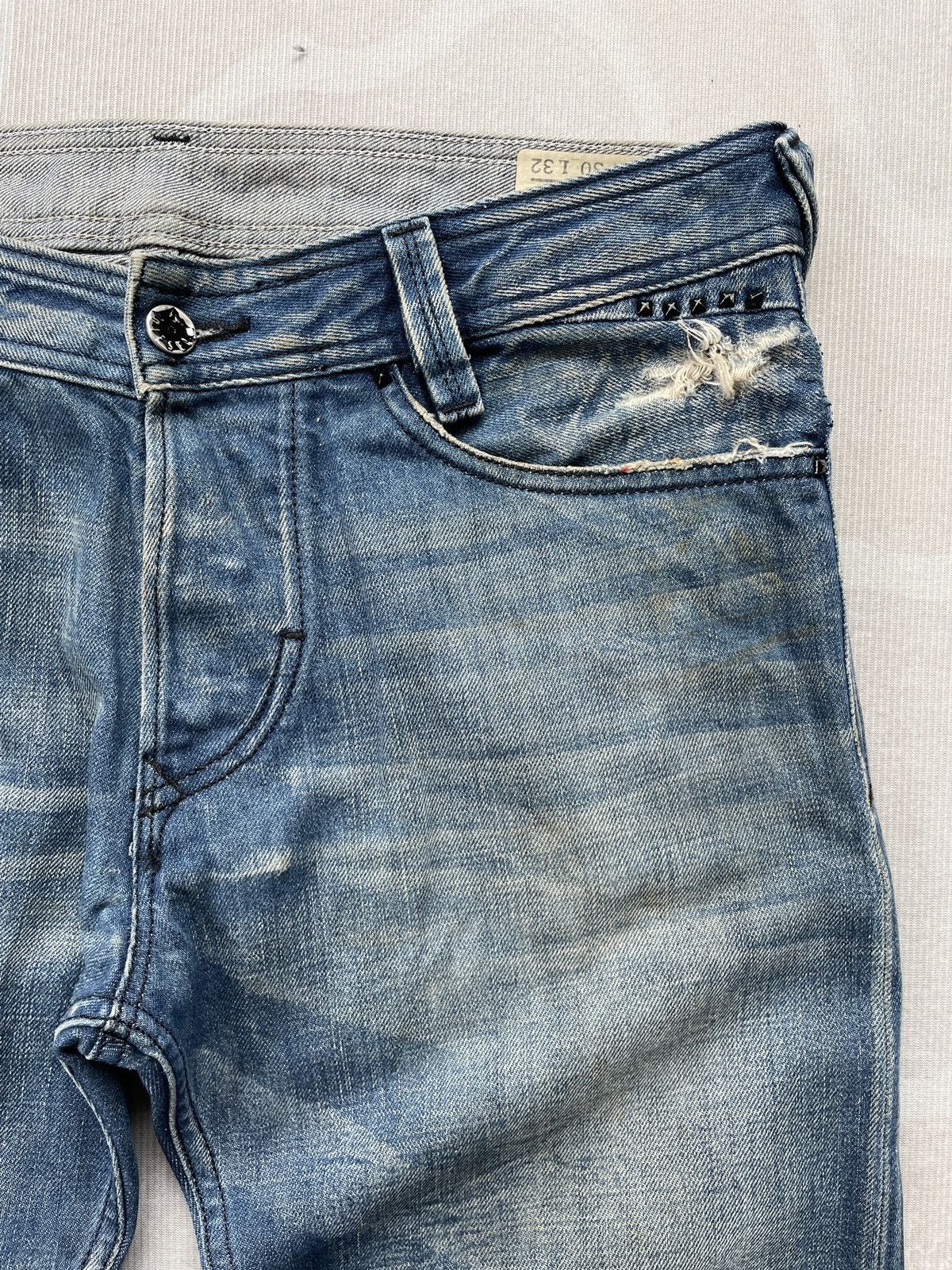 Diesel Diesel Slammer Pocket Stud Jeans Size US 34 / EU 50 - 5 Thumbnail