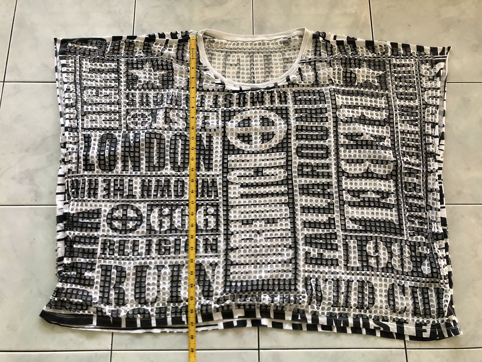 If Six Was Nine Tuo Gu Japanese Style Poem Seditionaries Rebel Print 666 Size US M / EU 48-50 / 2 - 20 Thumbnail
