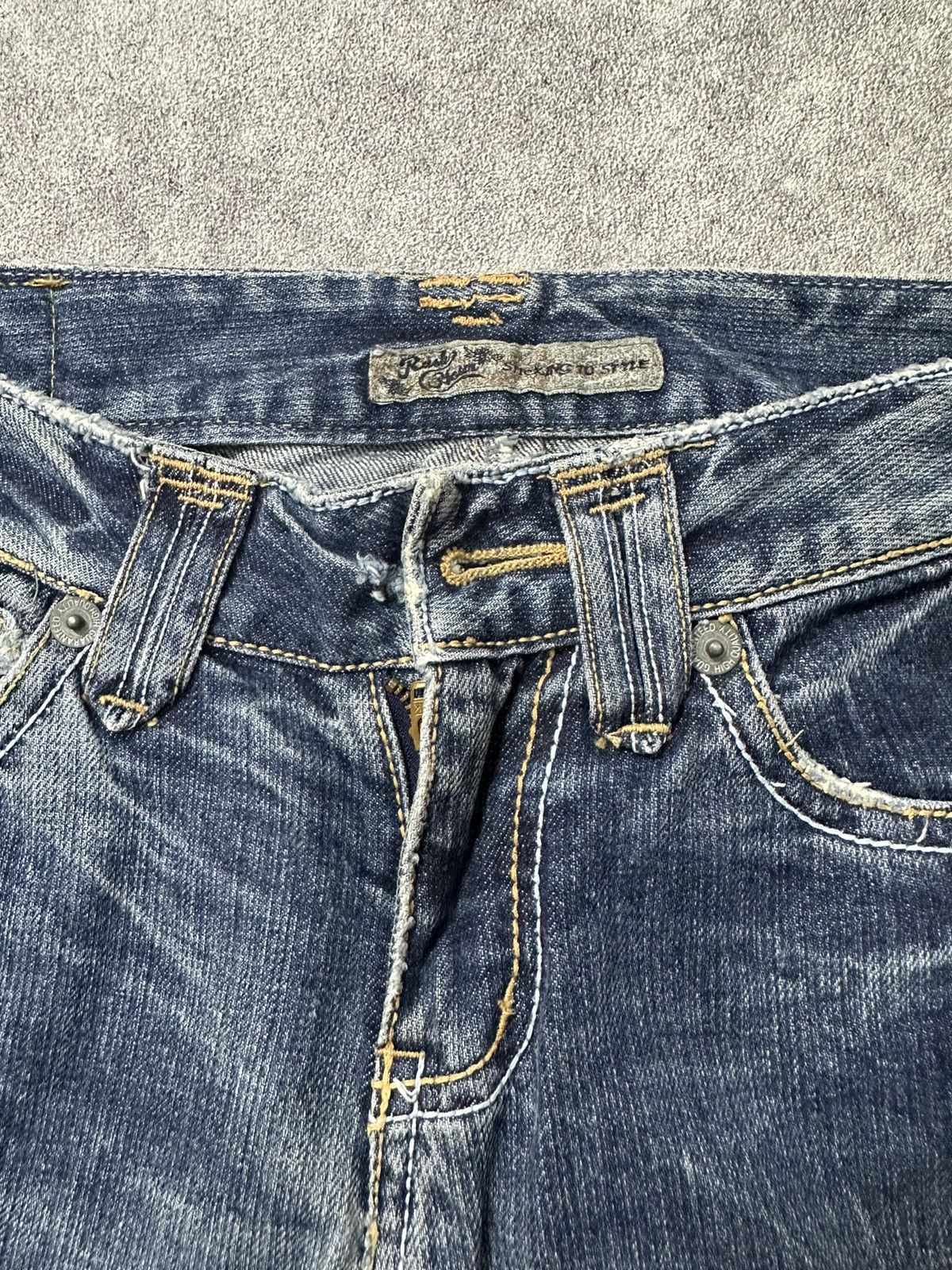 Japanese Brand Japanes Rush Hour Washed Flared Jeans Size US 29 - 8 Thumbnail